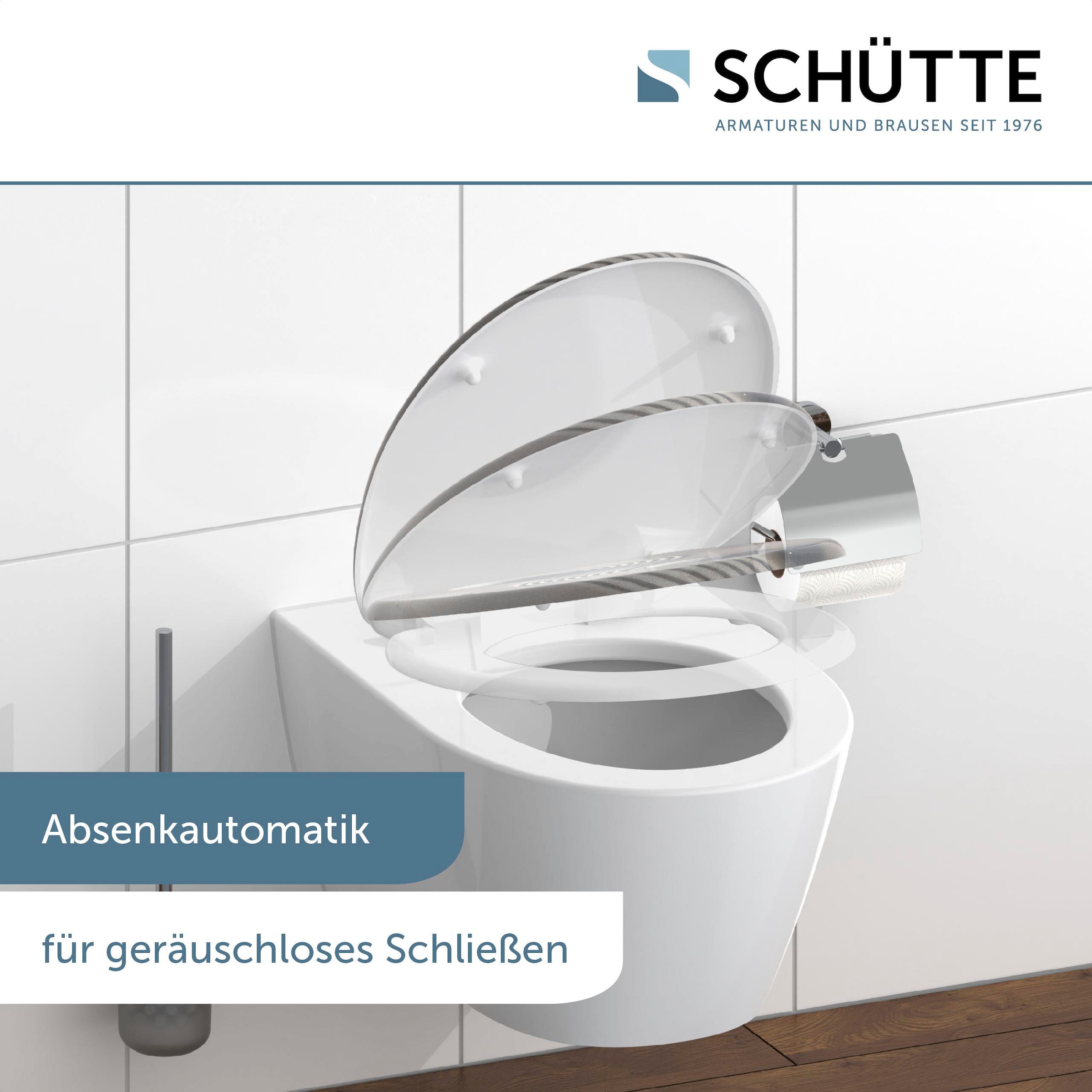 Schütte WC-Sitz »Yin & Yang«, Duroplast, mit Absenkautomatik