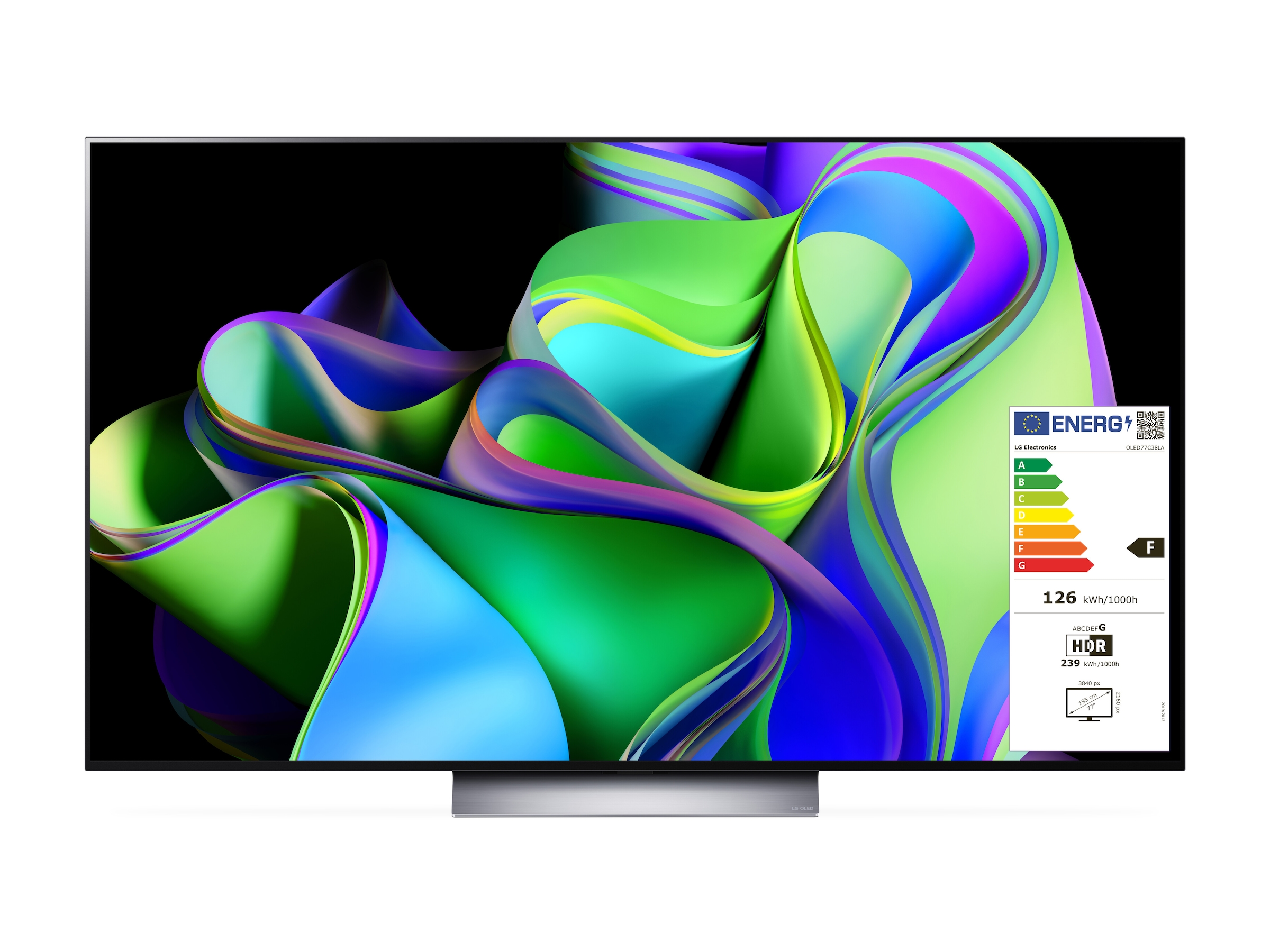LG OLED-Fernseher »OLED77C38LA«, 4K Ultra HD, Smart-TV