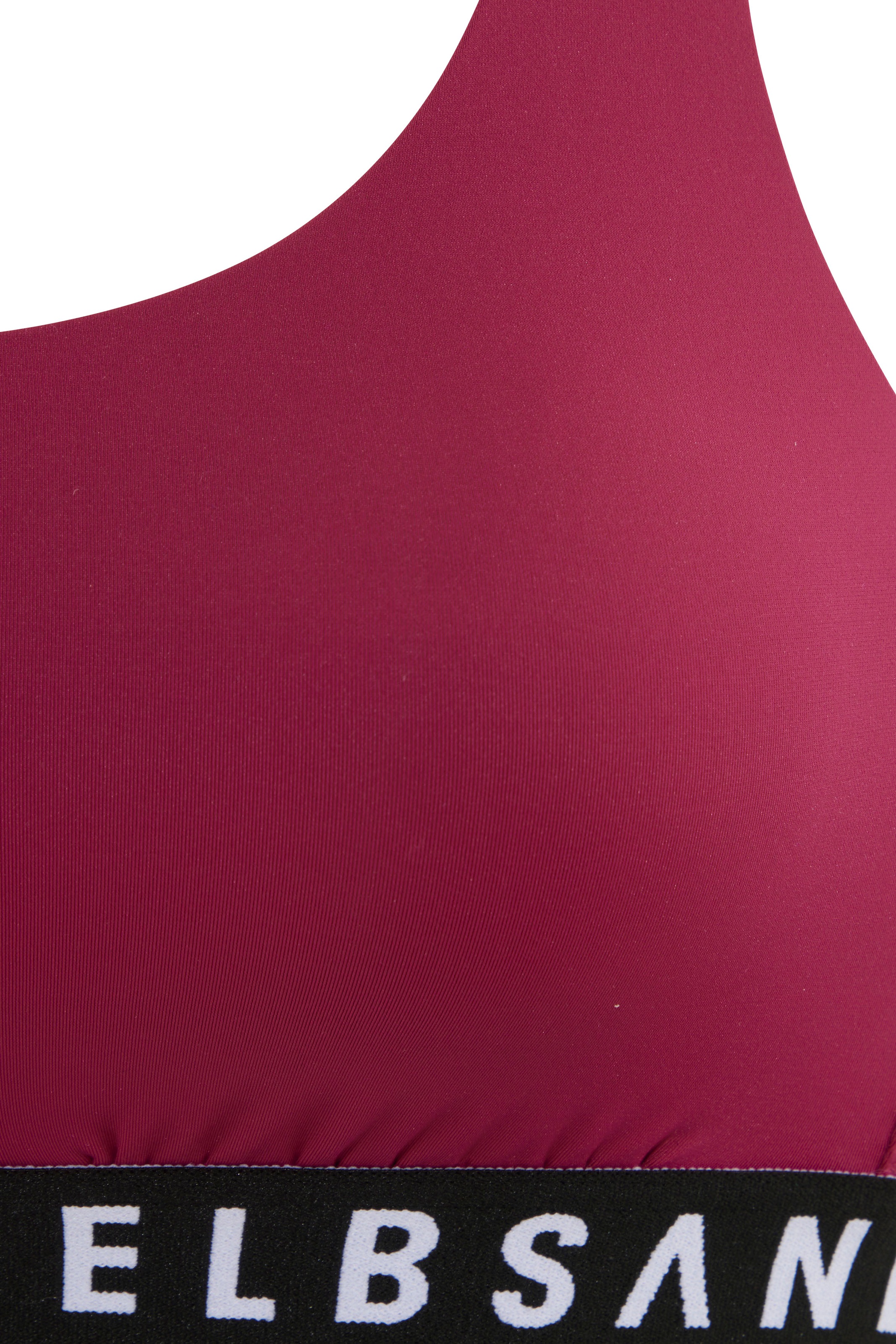 Elbsand Bustier-Bikini mit Markenschriftzügen in Kontrastfarbe