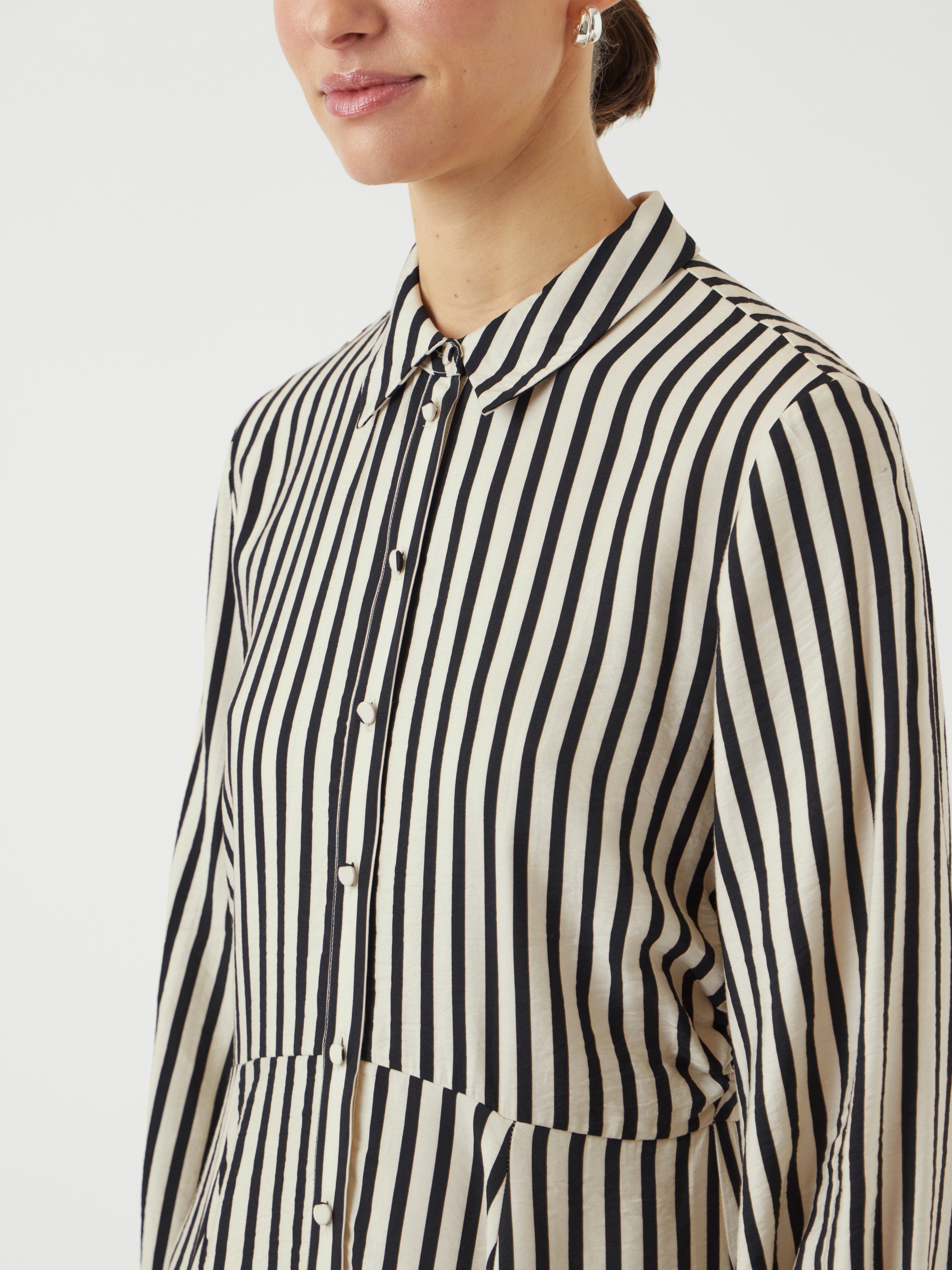 Y.A.S Hemdblusenkleid »YASKAYA LS SHIRT DRESS S. NOOS«