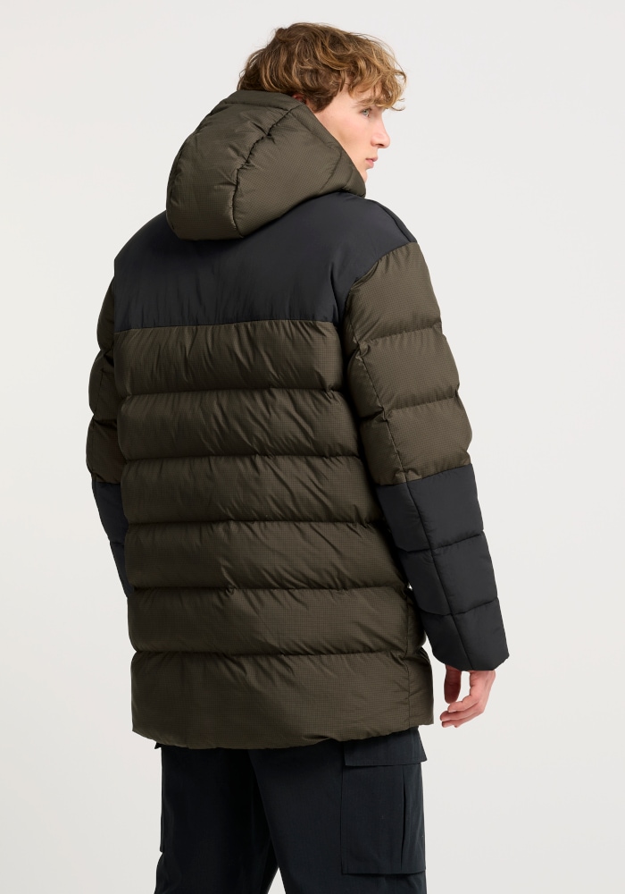 Jack Wolfskin Winterjacke »ICY HOLLOW HOODED JKT M« mit Kapuze Kapuzenjacke, warm, wind- und wasserabweisend