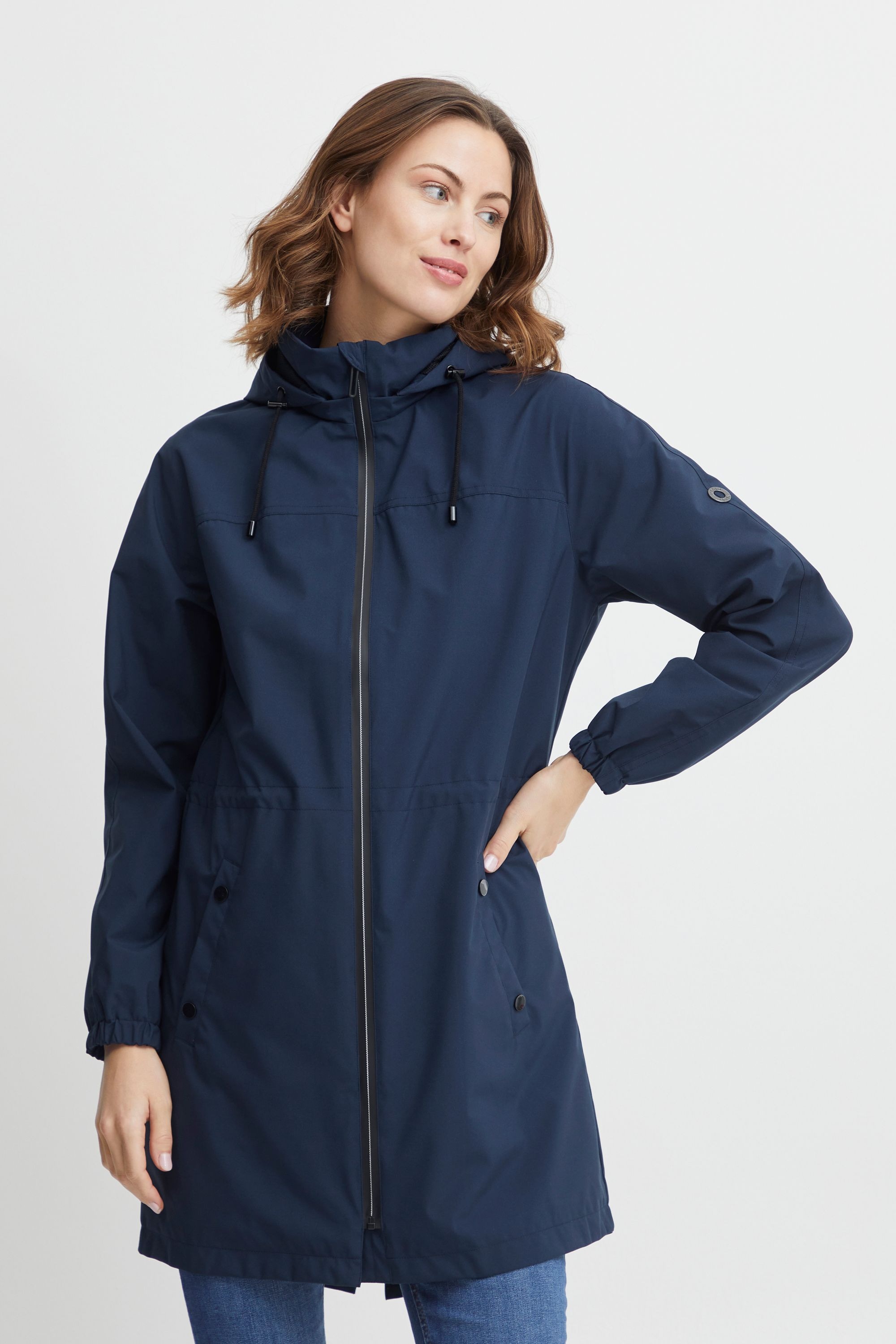 fransa Kurzjacke »Kurzjacke FRPafasa«, mit Kapuze
