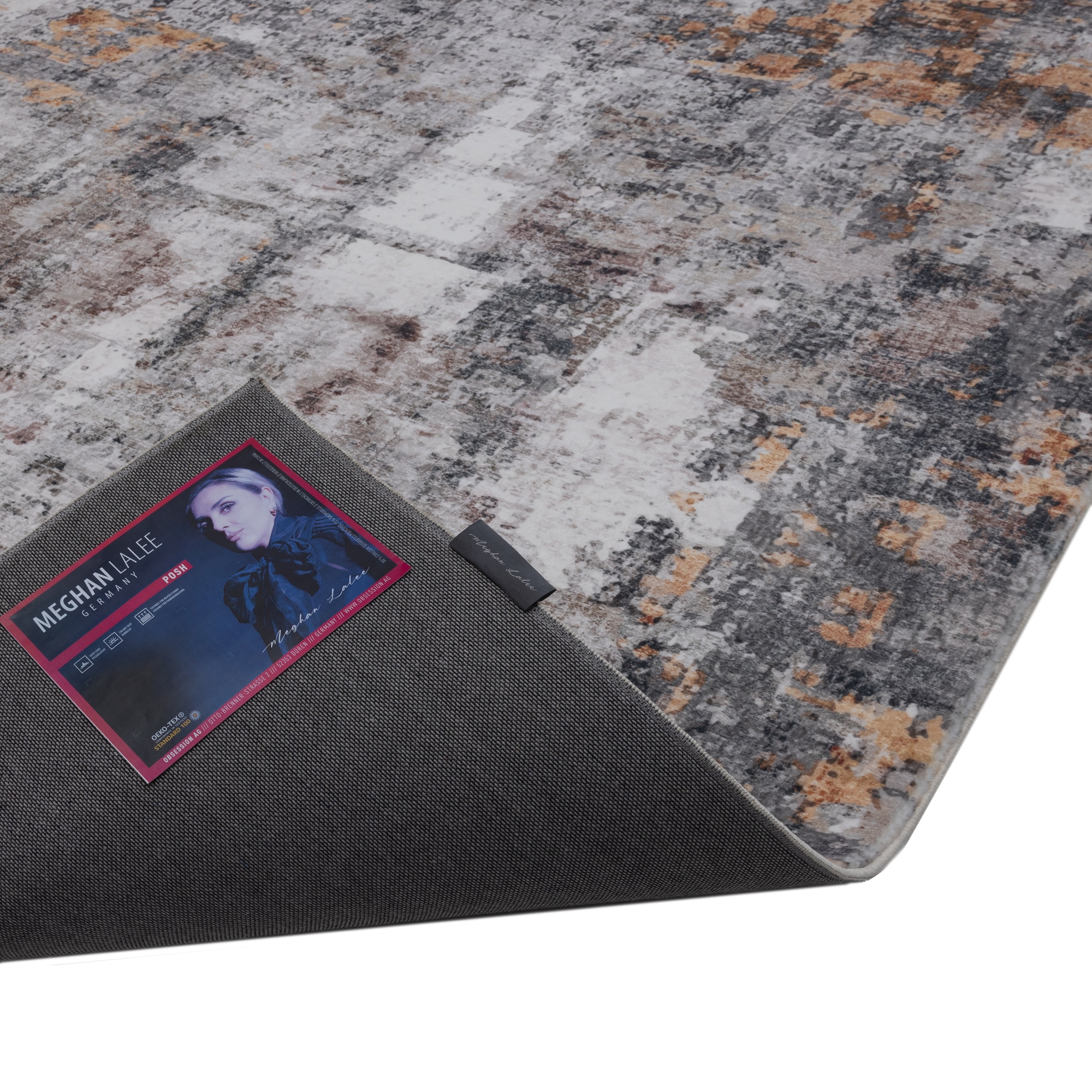 Obsession Teppich »Posh 304« rechteckig 12 mm Höhe modernes Design, bedruckte Qualität, Wohnzimmer