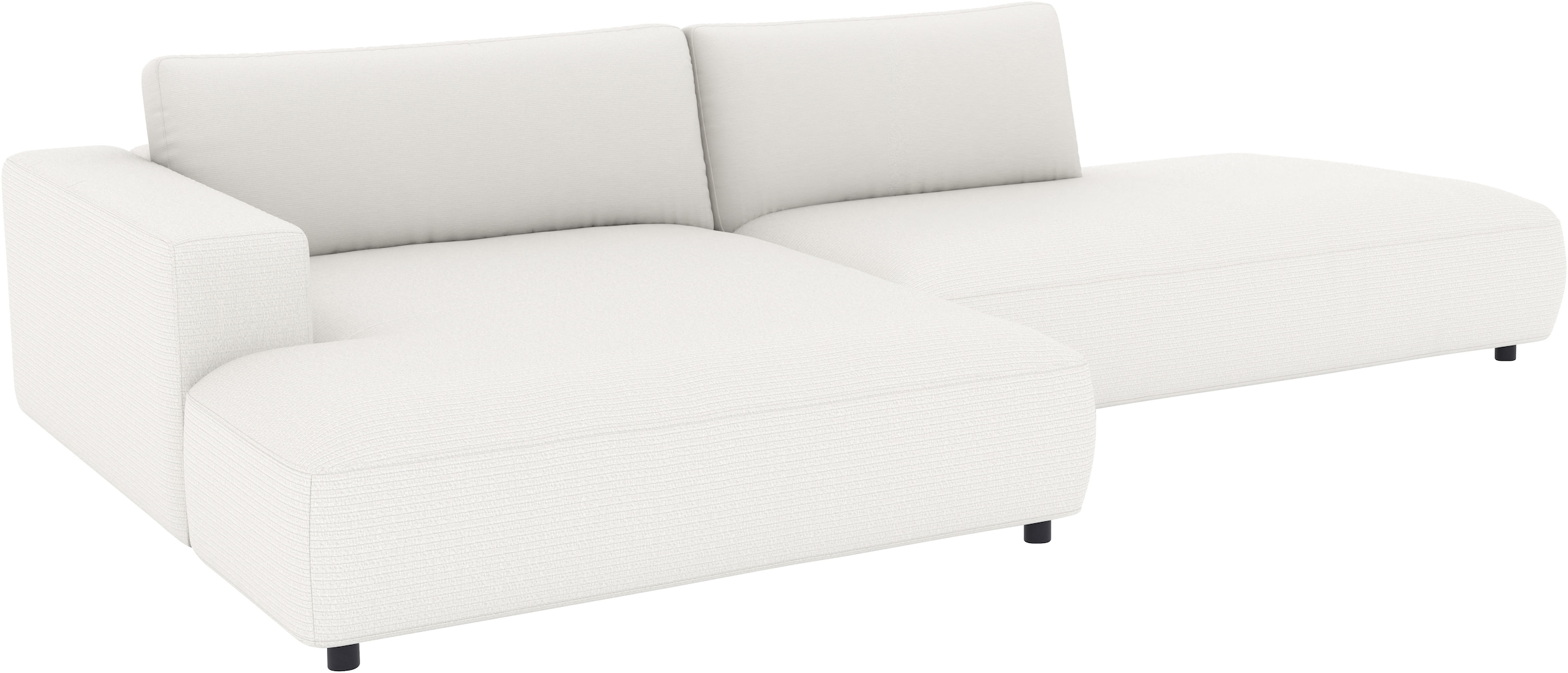 Musterring Ecksofa »Lucia«, verschiedene Farben, großer Longchair mit Armlehne, B330 x T190 cm