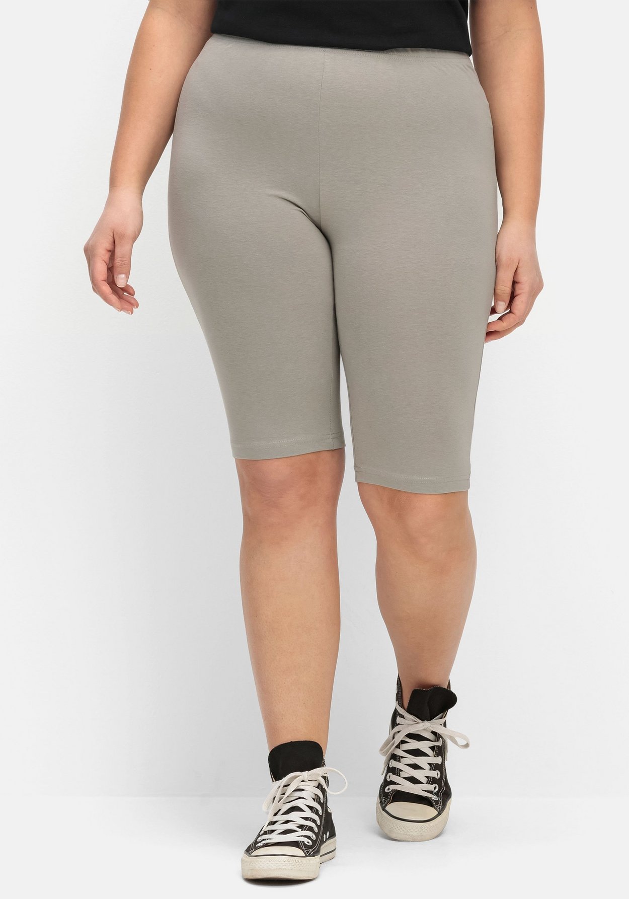 Sheego Radlerhose »Radlerhose mit hohem Baumwollanteil«