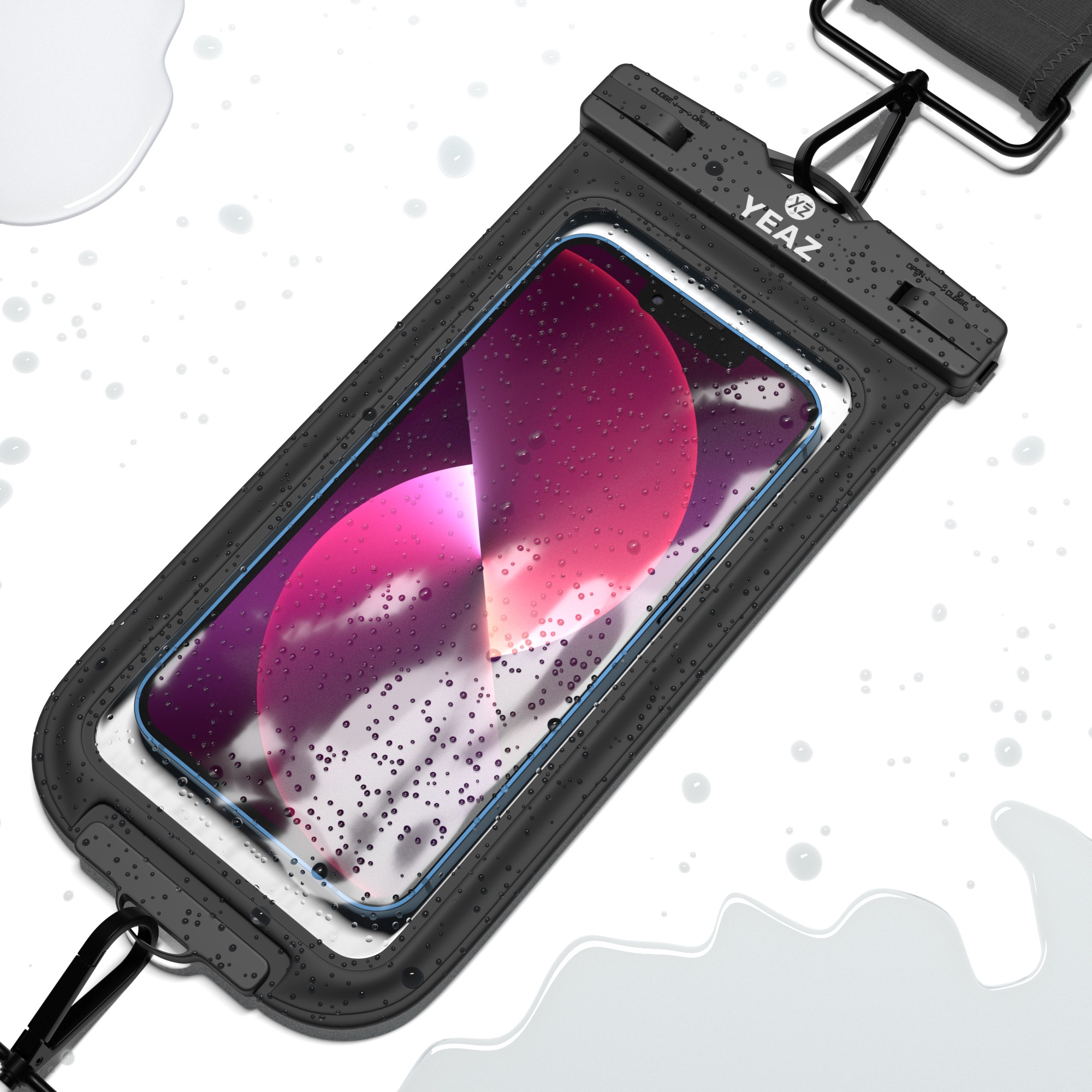 YEAZ Handytasche »Neopren-Gurt mit Handytasche OCEAN SHOT«