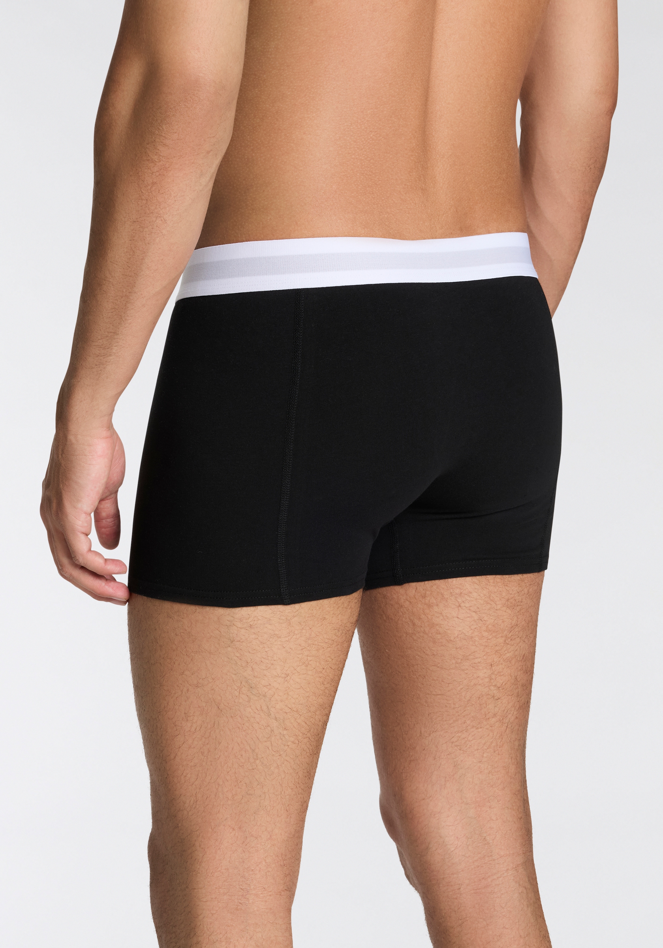 Jack & Jones Trunk »JACOLD – Boxershorts mit farbigem Bund im 6er-Pack«, (Packung, 6 St.), Druck, modisch, regular fit, Jersey