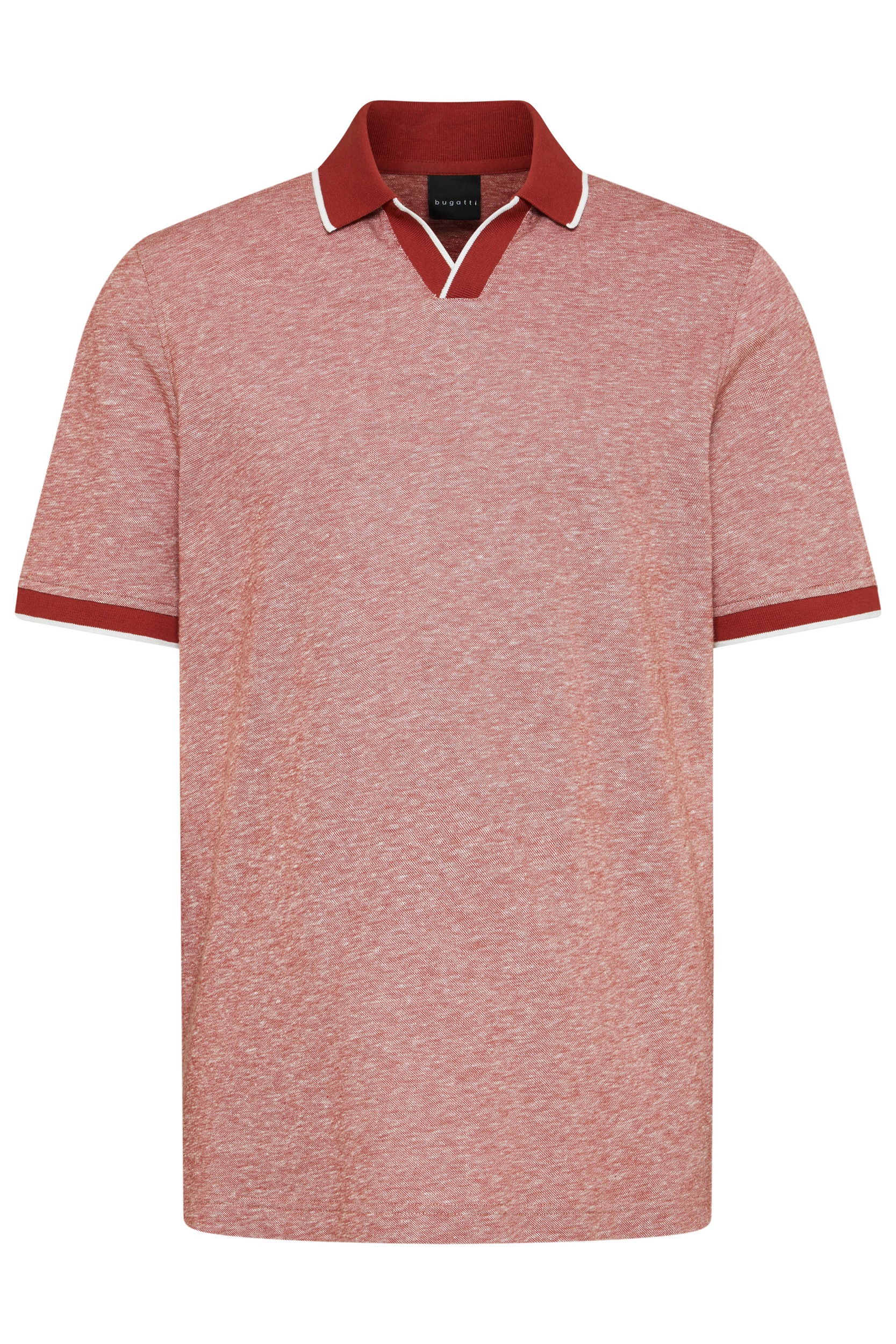 bugatti Poloshirt, mit Kontraststreifen