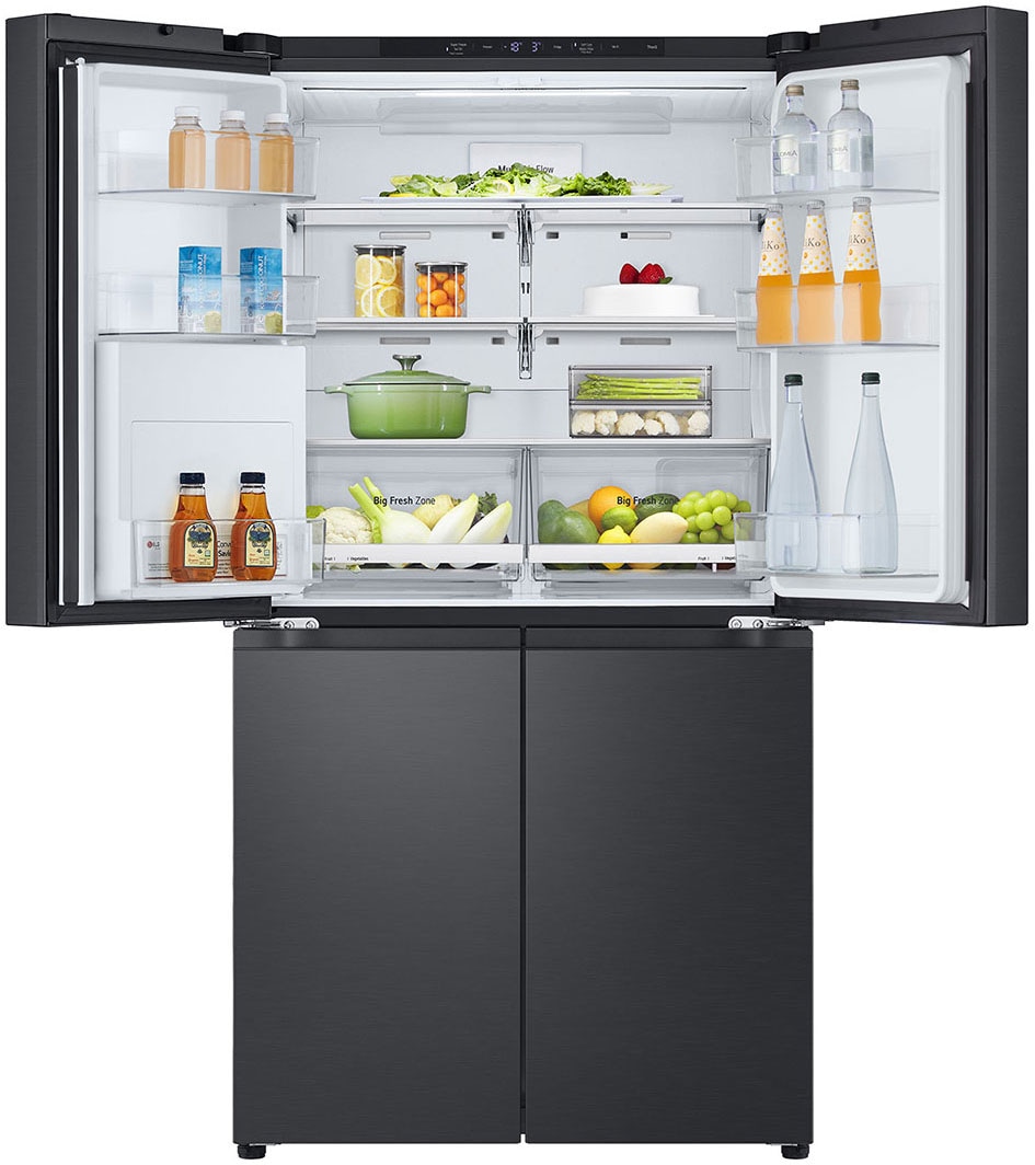 LG Multi Door »GMF960EV2E« 179,2 cm hoch 91,4 cm breit No Frost, Wasserspender mit Smart Fill, großer Nutzinhalt von 646 L