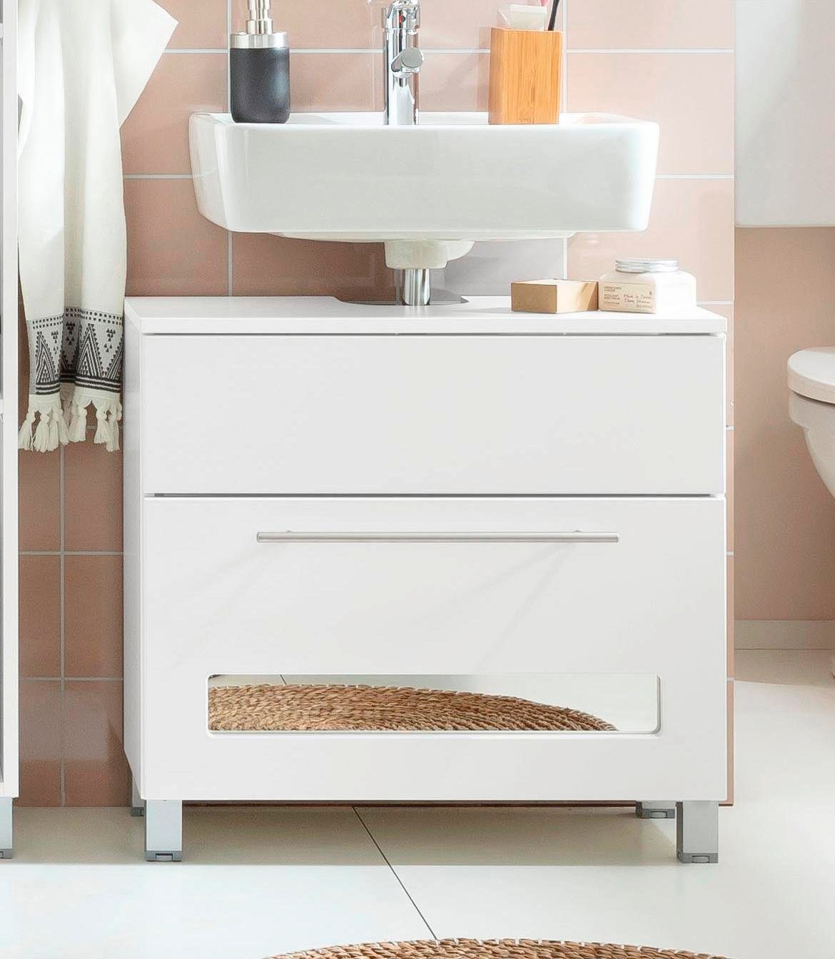 welltime Waschbeckenunterschrank »Tauri« online kaufen | mit 3 Jahren XXL  Garantie | Spiegelschränke
