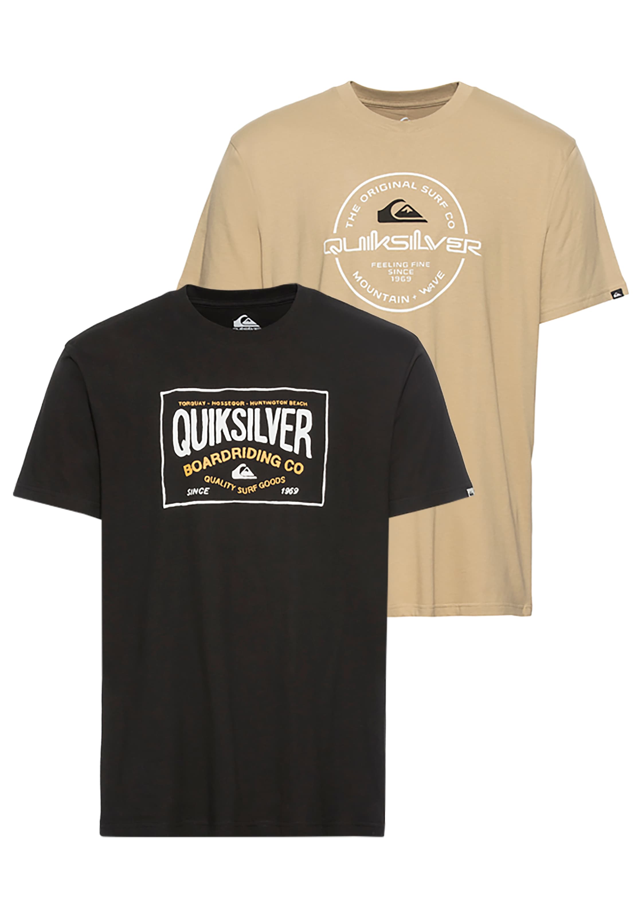 Quiksilver T-Shirt »CIRCLE CORNER SHORT SLEEVE TEE PACK YM«