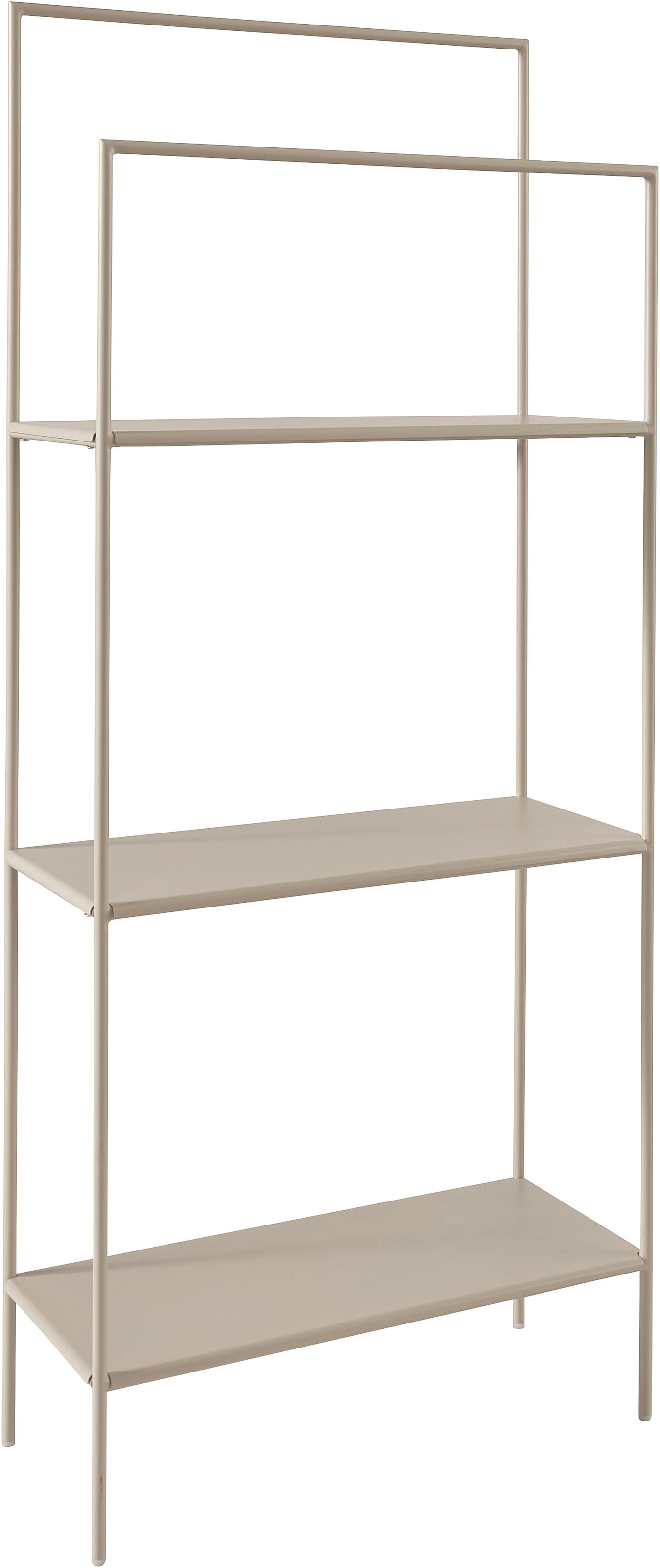 LeGer Home by Lena Gercke Mehrzweckregal »Alimo«, minimalistisches Design, Metallgestell, 4 Ablageflächen, Breite 61 cm