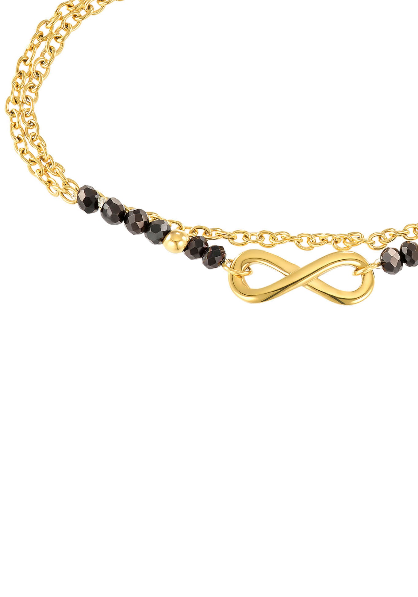 s.Oliver Armband »Infinity/Unendlichkeitsschleife, 2036828«, mit Glasstein