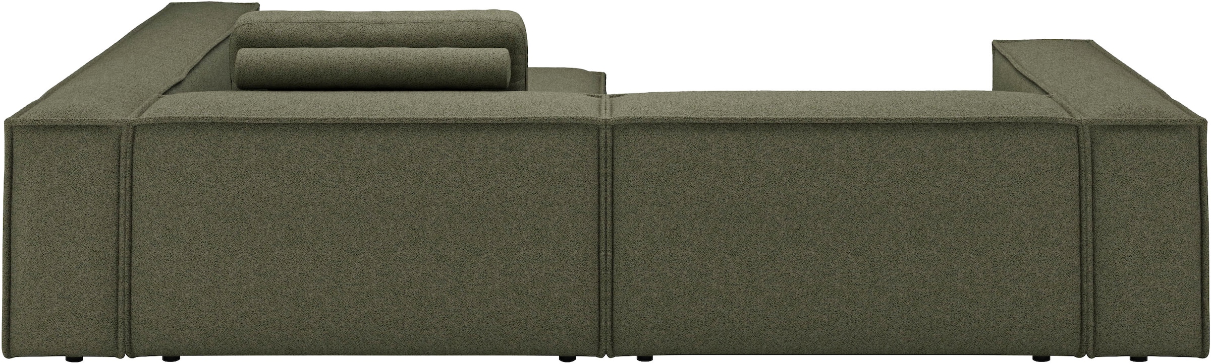 Places of Style Ecksofa »Watertown, moderne XXL L-Form, 306 cm breit«, Komfortabel mit tiefer Sitzfläche – ideal für große Wohnräume