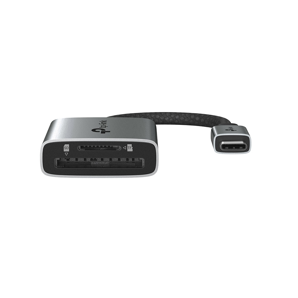 TP-Link USB-Adapter »UA440C USB3.0 Type-C zu SD & microSD 4.0«, USB-C zu MicroSD-Card, 15 cm