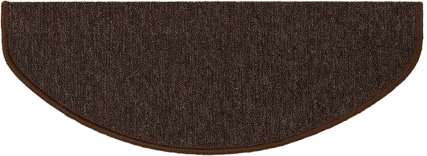 OTTO home Stufenmatte "Blackburn, melierte Schlinge" halbrund 4 mm Höhe große Farbauswahl, selbstklebend, auch als Set 15 Stück