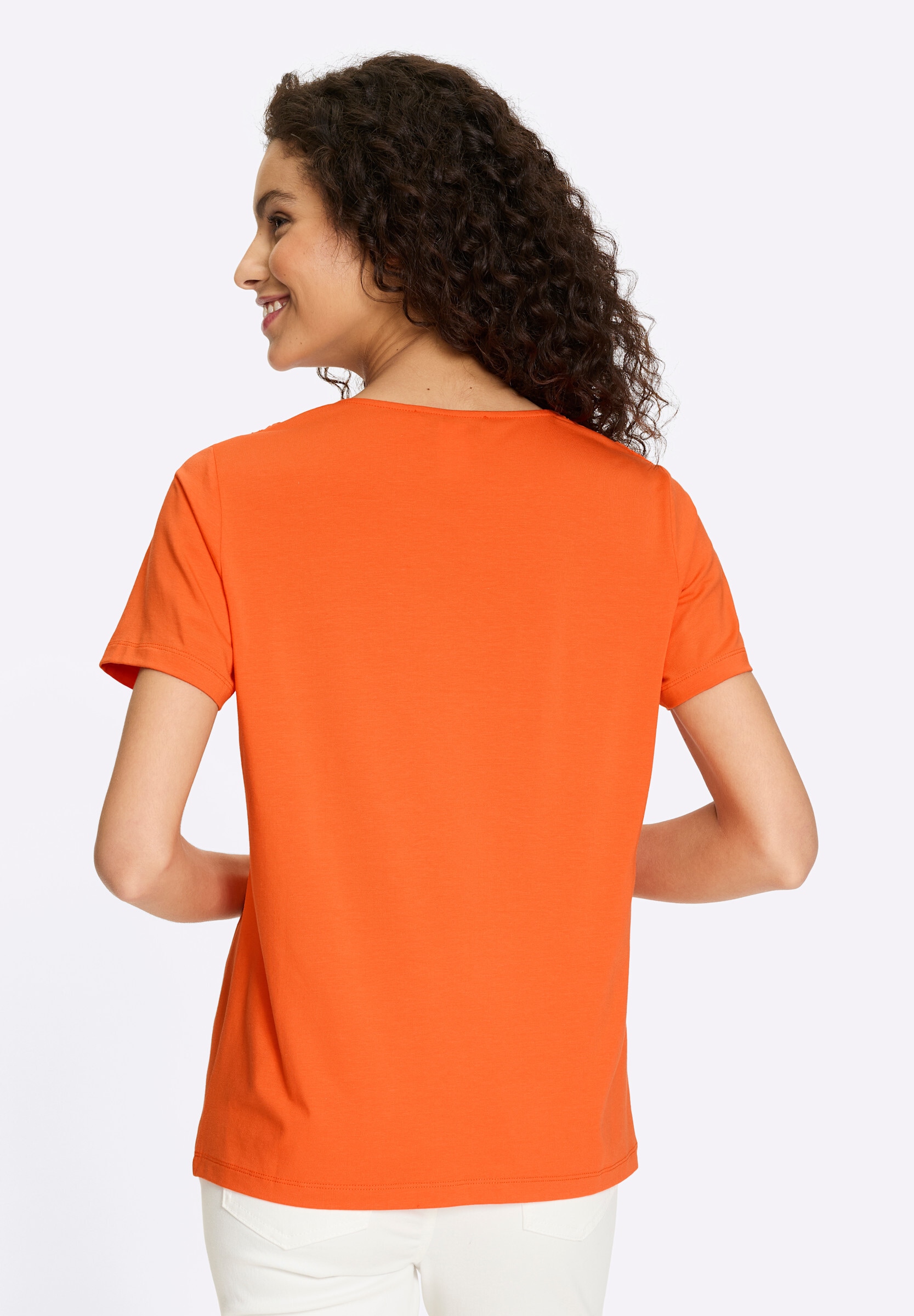 heine T-Shirt »Shirt Shirt mit Raff-Details«