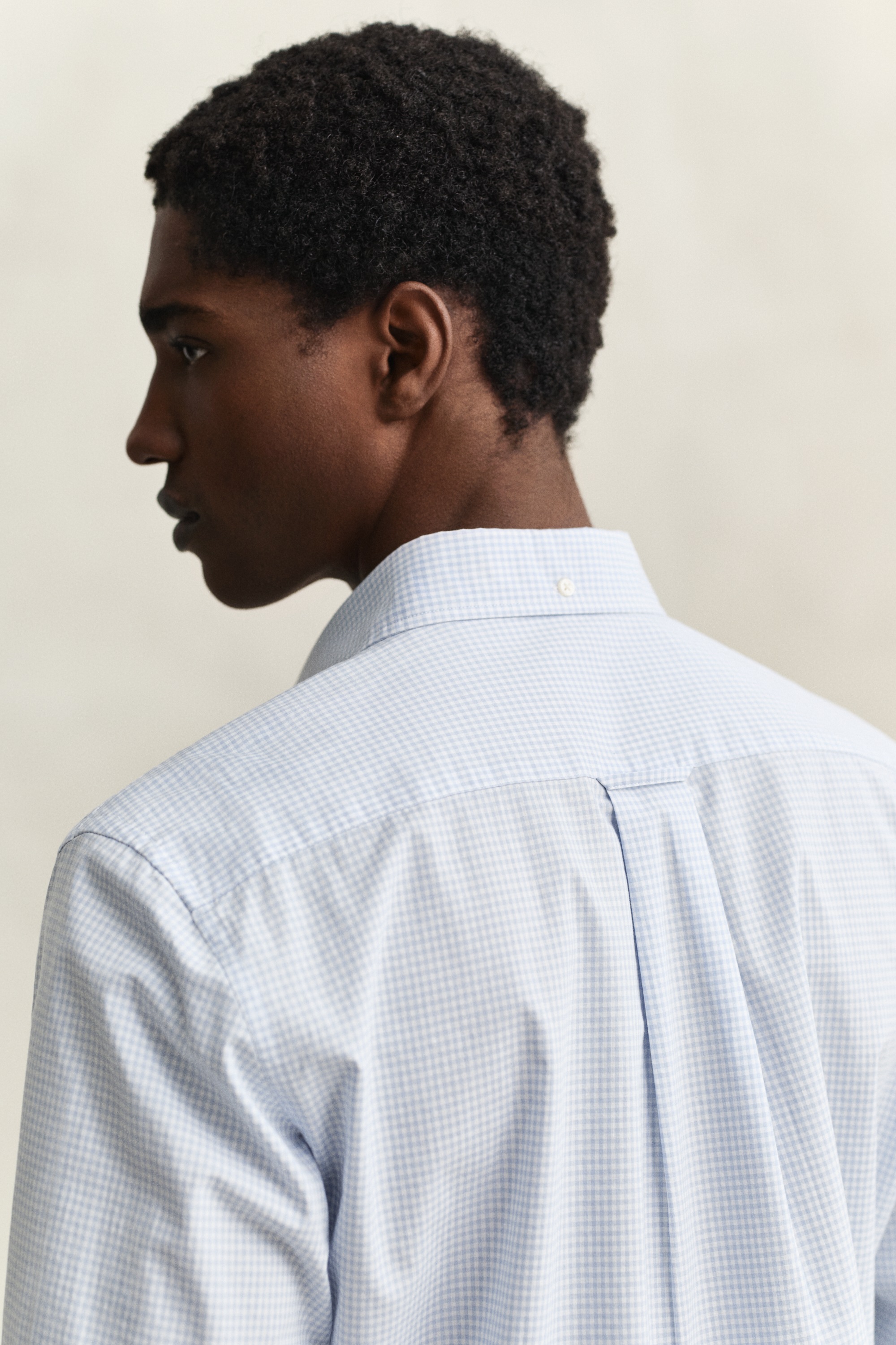 Gant Langarmhemd »REG CLASSIC POPLIN GINGHAM SHIRT« mit Logostickerei, Baumwoll-Popeline