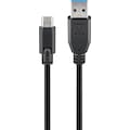 Goobay Smartphone-Kabel »Sync & Charge Super Speed USB-C™«, USB Typ A-USB-C-USB 3.0 Typ A, USB Typ A-USB-C, 50 cm
