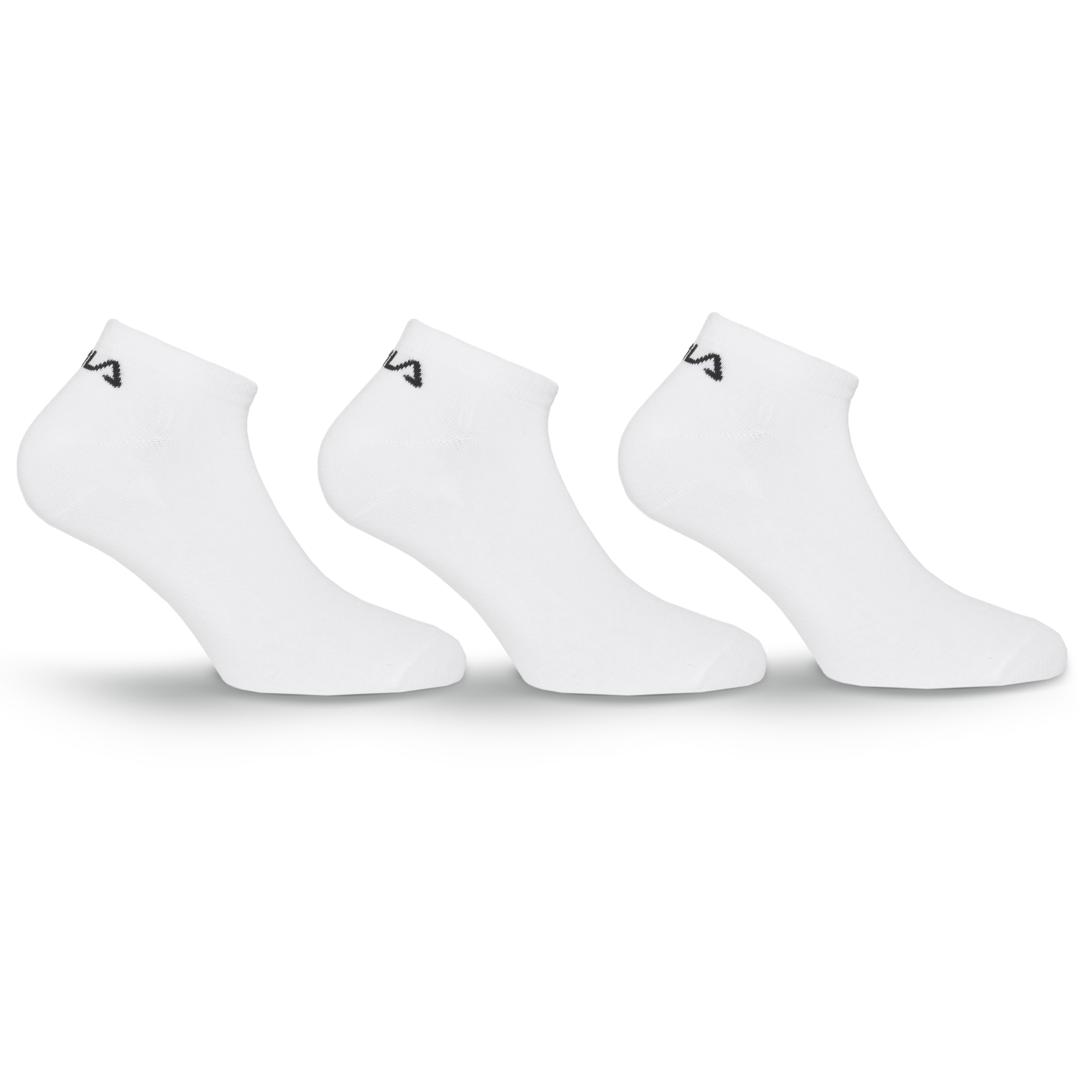 Fila Socken »UNISEX INVISIBLE PLAIN SOCKS« 3 Stk. tlg. mit eingestricktem Logo an der Ferse