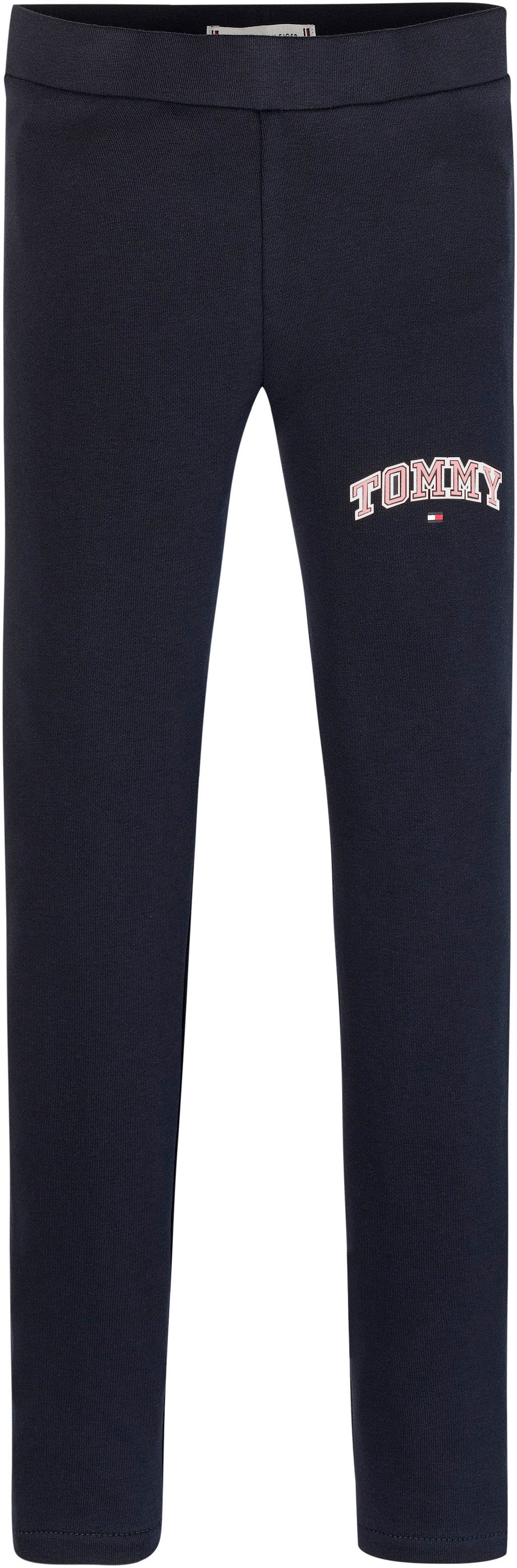 Tommy Hilfiger Leggings »VARSITY FITTED LEGGING«, Kinder bis 16 Jahre mit Logoschriftzug