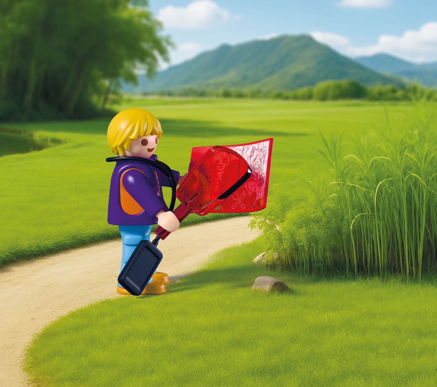 Playmobil® Konstruktions-Spielset »Zoo: Tierpflegermobil (72072), Animals & Friends« Made in Europe