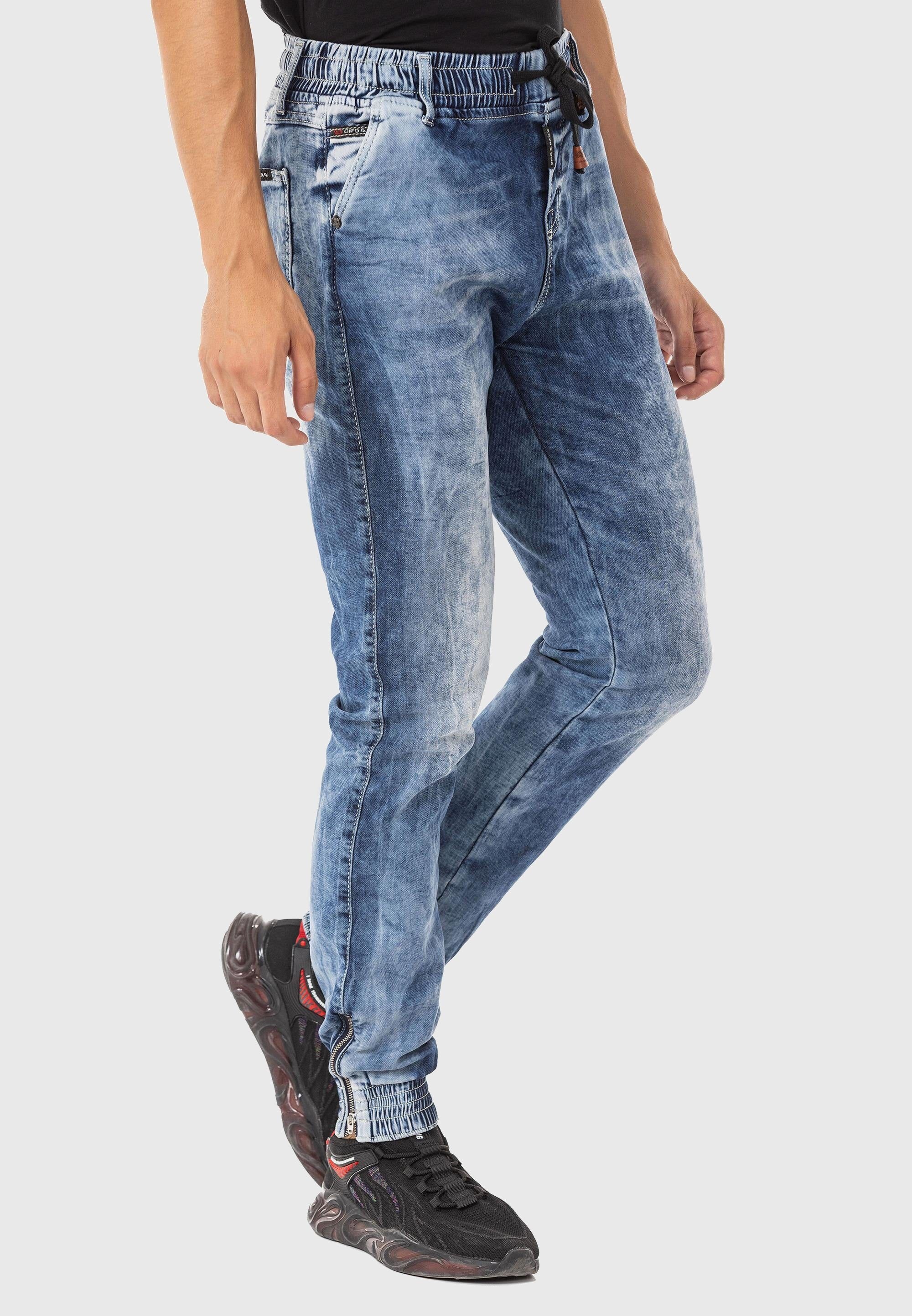Cipo & Baxx 5-Pocket-Jeans »Cipo & Baxx Hose« im Used-Look