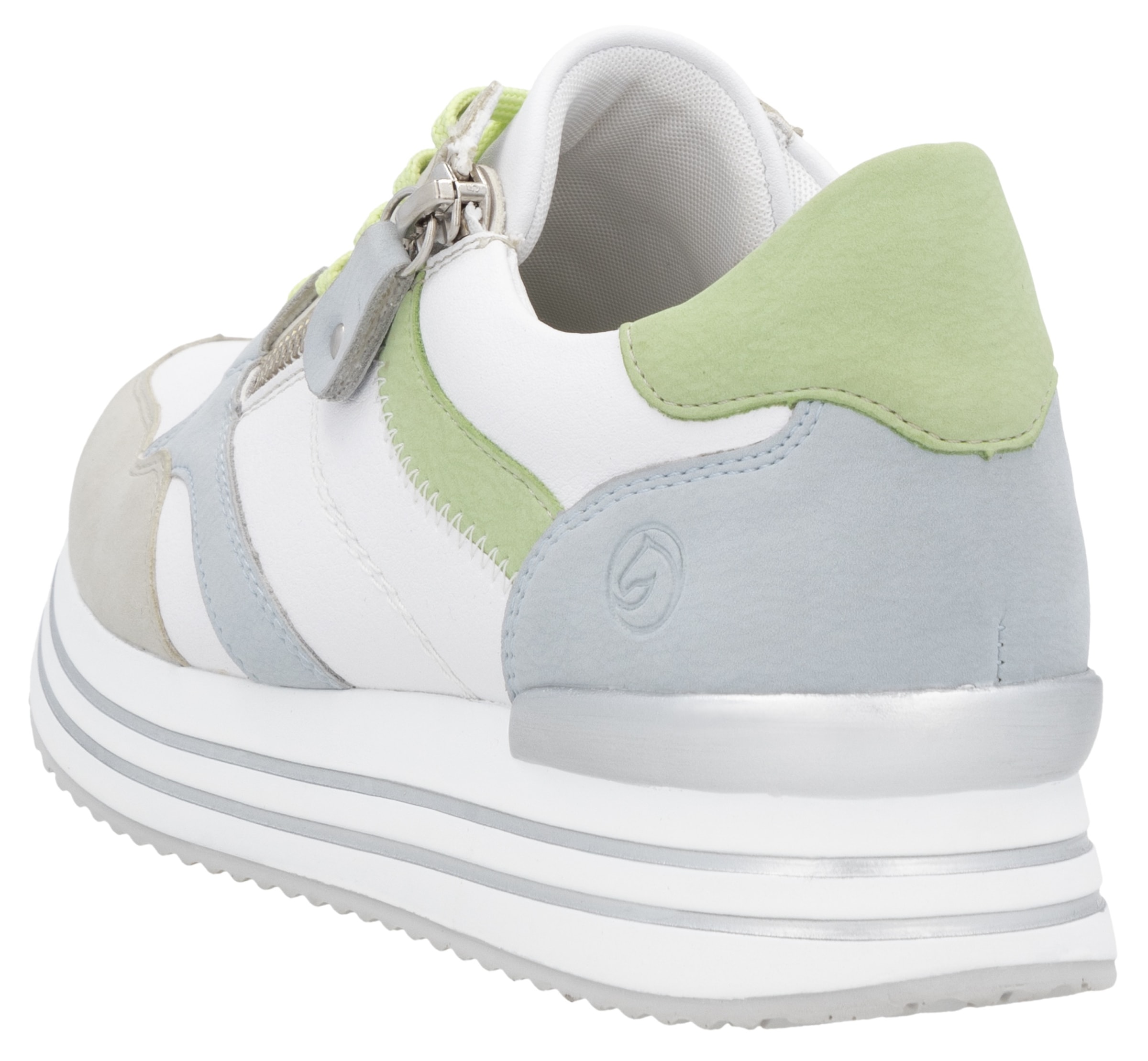 Remonte Plateausneaker, Freizeitschuh, Halbschuh, Schnürschuh mit loser Soft-Einlage