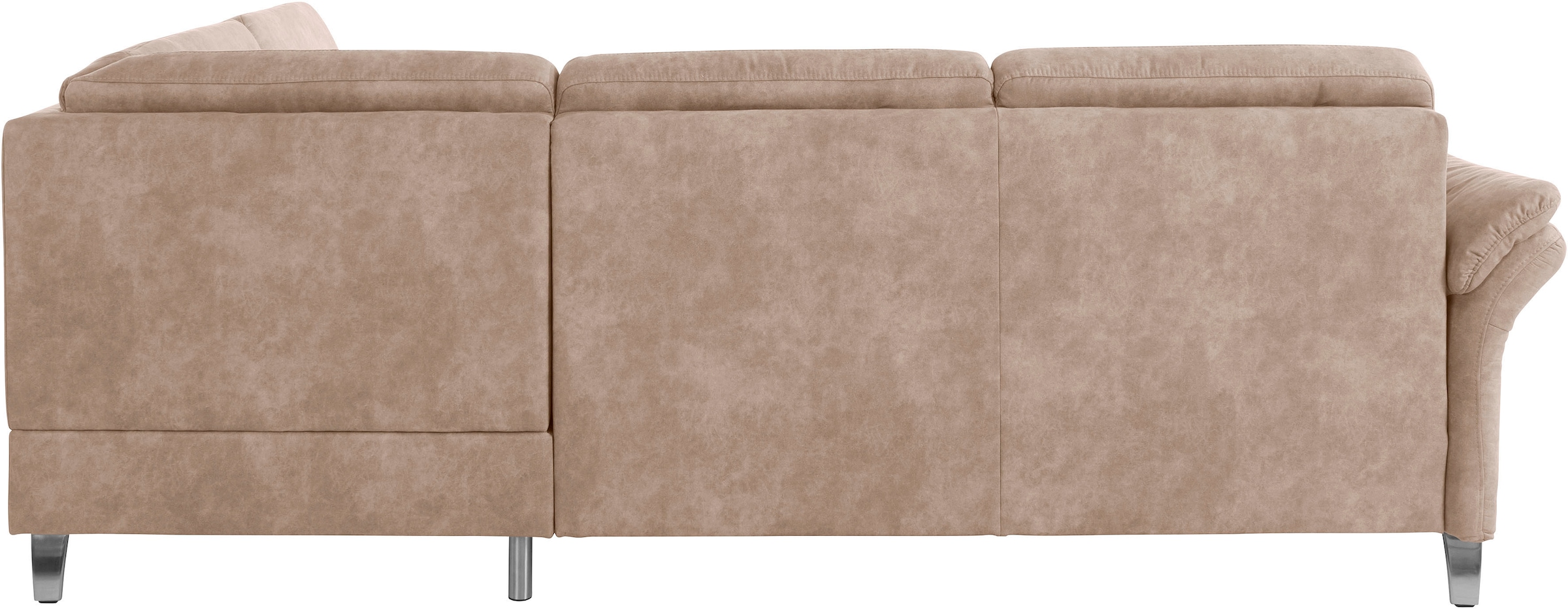 sit&more Ecksofa »Clio L-Form«, wahlweise mit Bettfunktion und Bettkasten, inklusive Federkern