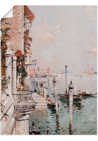 Wandbild »Der Canal Grande, Venedig.«, Italien, (1 St.)