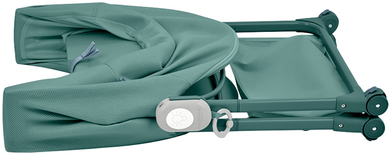ingenuity Baby-Reisebett »Snooze & Stow™ Easy-Folding Bassinet, grün« faltbar