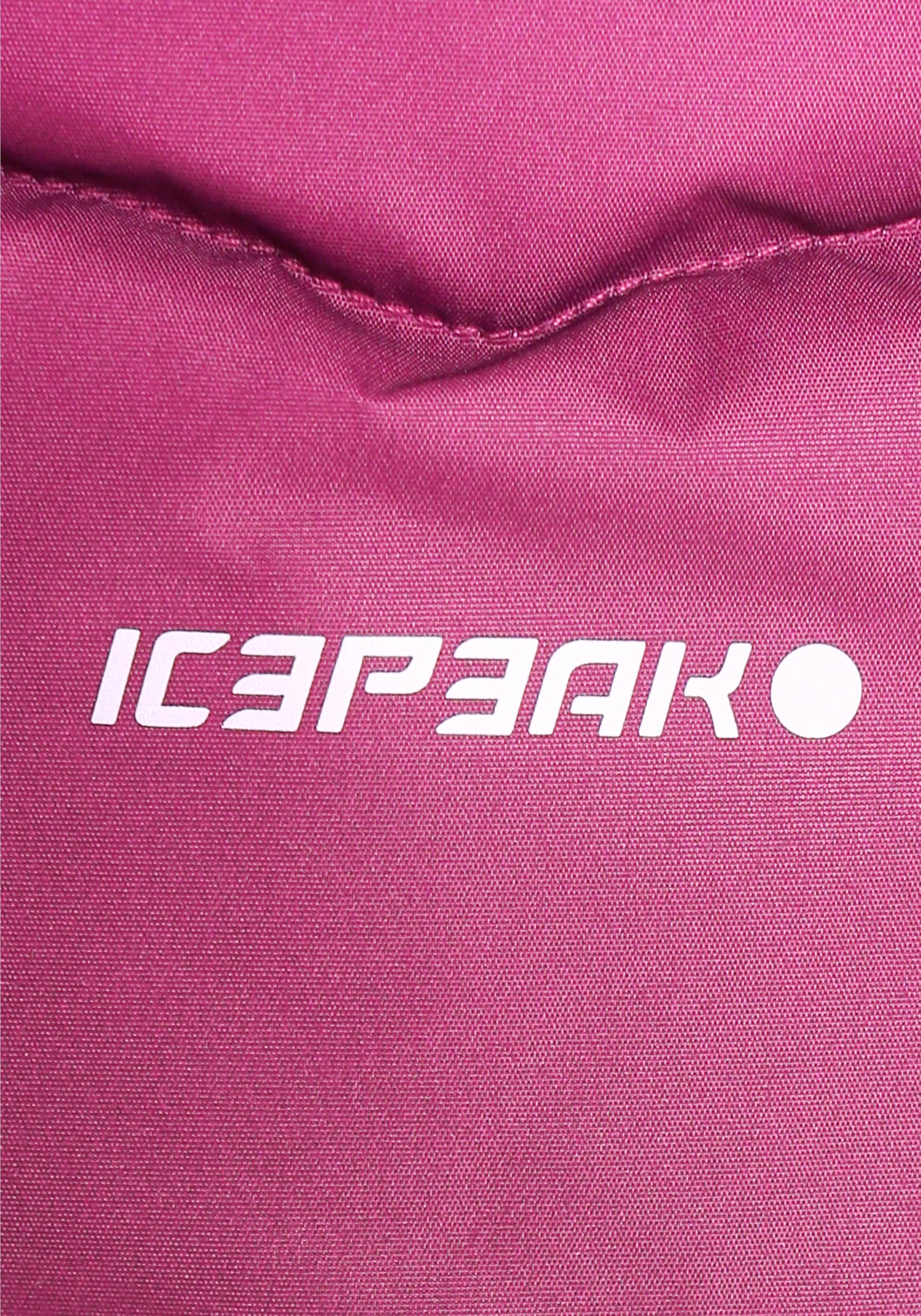 Icepeak Steppjacke »PIQEON JR - für Kinder«, mit Kapuze, Wasserabweisend &  Atmungsaktiv & Windabweisend bei