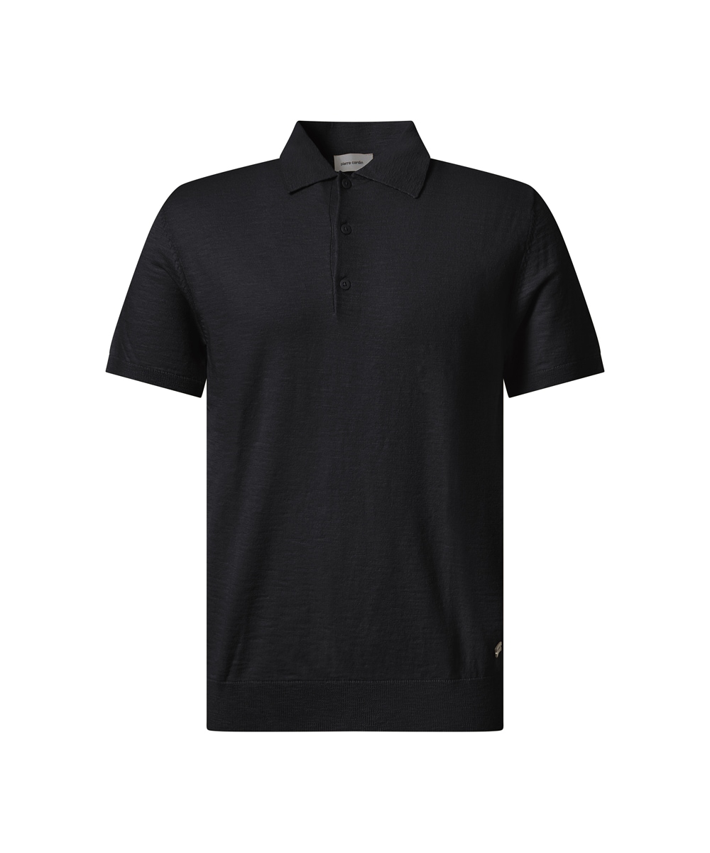 Pierre Cardin Poloshirt »Polo Strick« Regular Fit, Kurzarm, 3-Knopf-Form