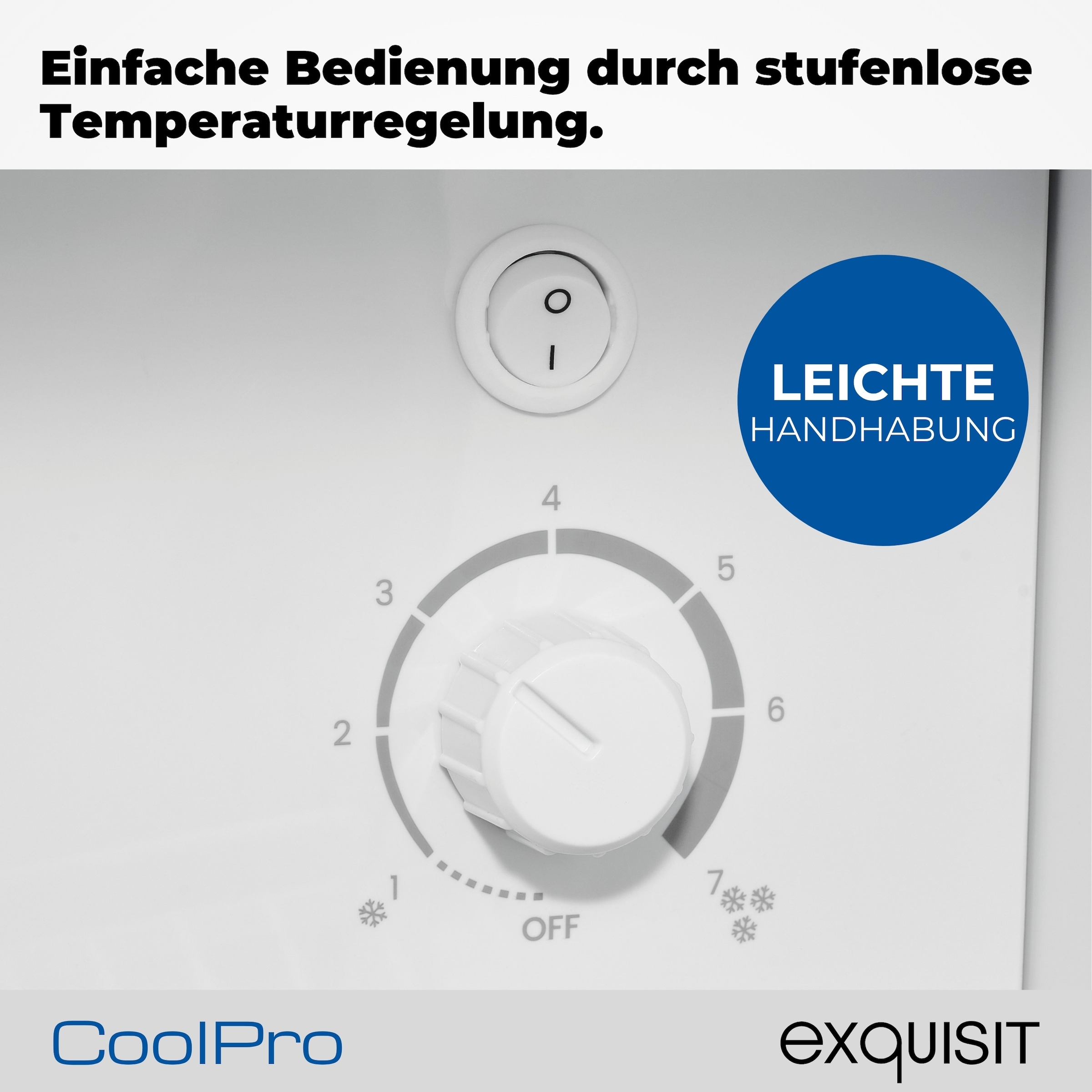 exquisit Getränkekühlschrank »GKS180-GT-431D weiss« 132,5 cm hoch 54 cm breit mit Umluftventilator für gleichmäßig gekühlte Getränke