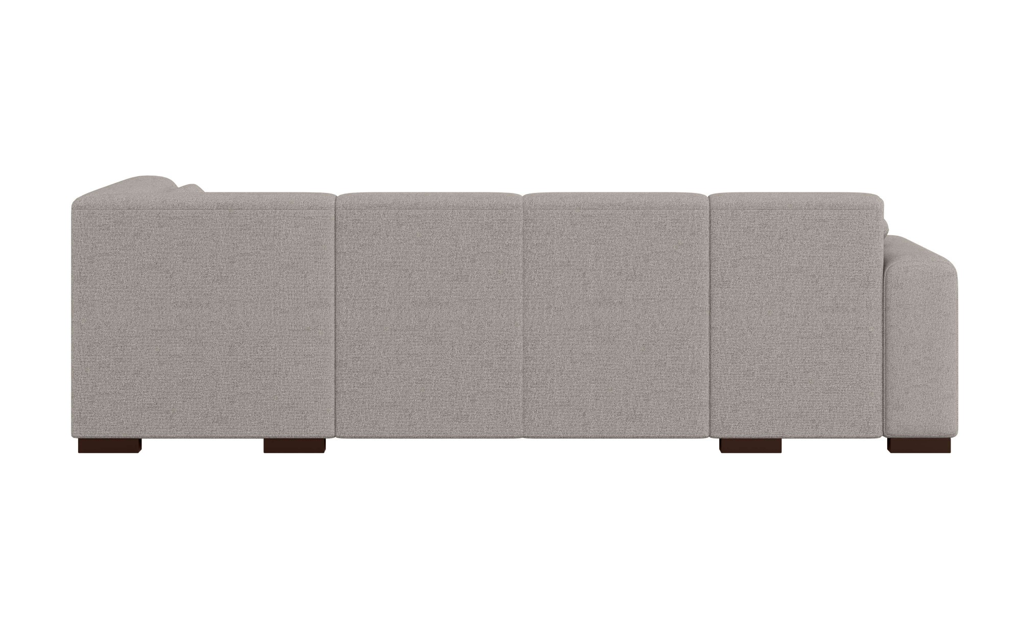 Home affaire Wohnlandschaft »BORNHOLM U-Form mit Recamiere rechts/links, B/T/H: 300/162/85 cm«, U-Form mit Wellenunterfederung, Recamiere rechts oder links bestellbar
