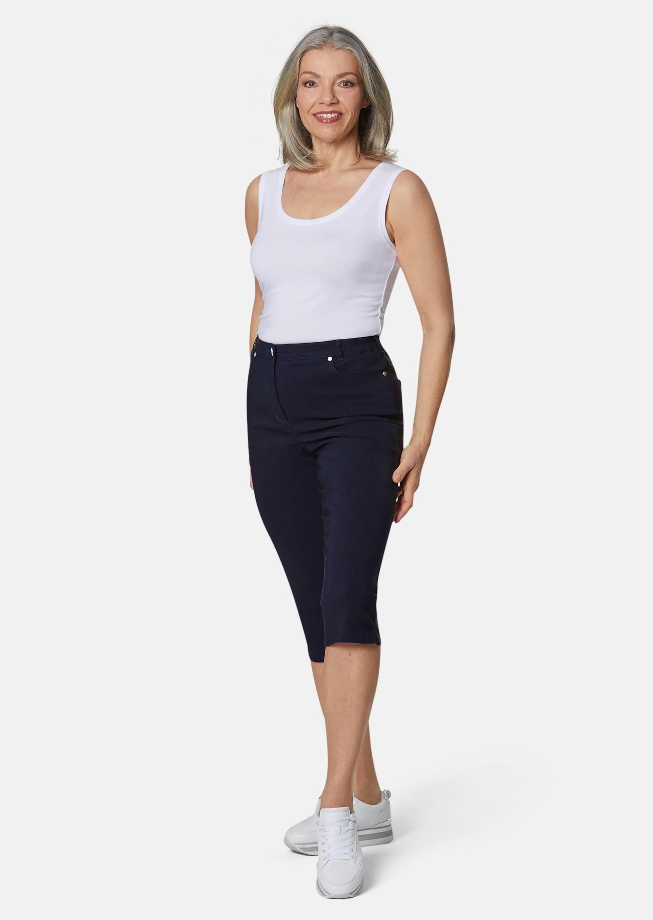 GOLDNER 7/8-Hose »Kurzgröße Capri-Super-Stretch-Hose Carla«  Ohne