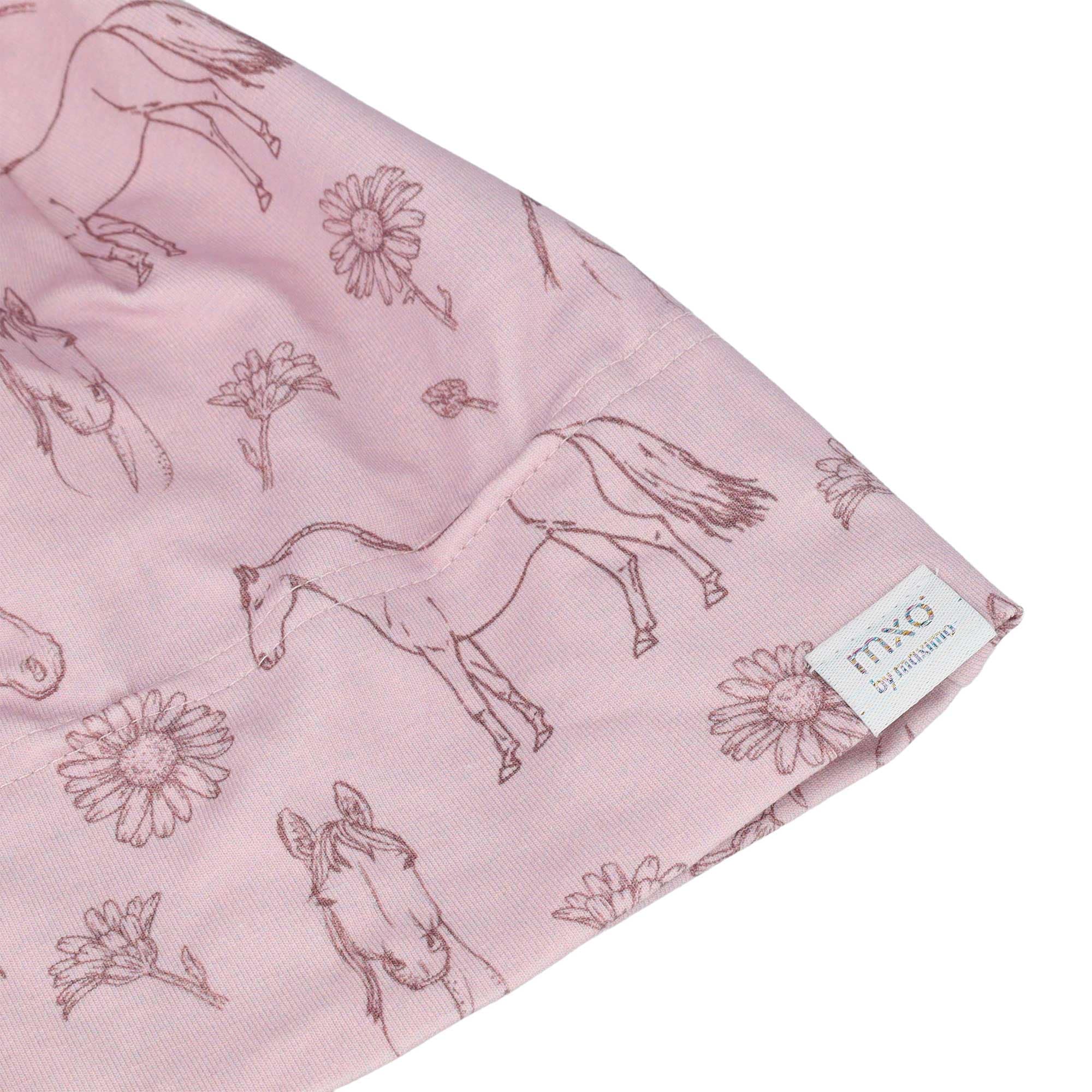 MAXIMO Beanie 1 Stk. Lilas, Pferd, Jersey, Mädchen, Kids, Reversible