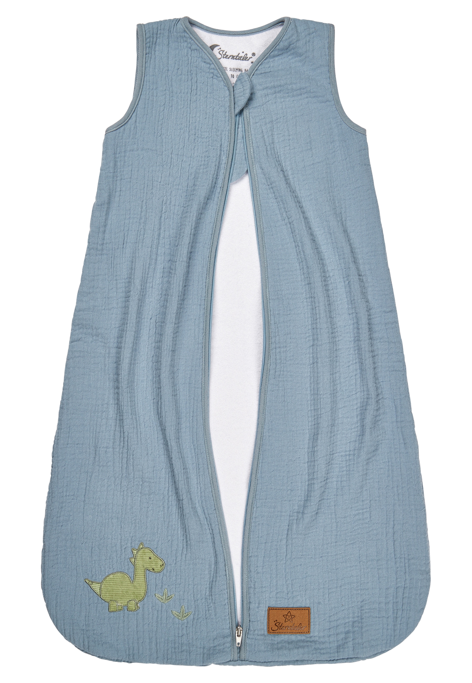 Sterntaler® Babyschlafsack »Musselin-Schlafsack 110cm DINO Rexi«