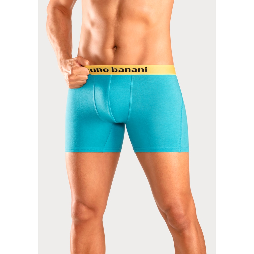 Bruno Banani Langer Boxer, (Packung, 4 St.)