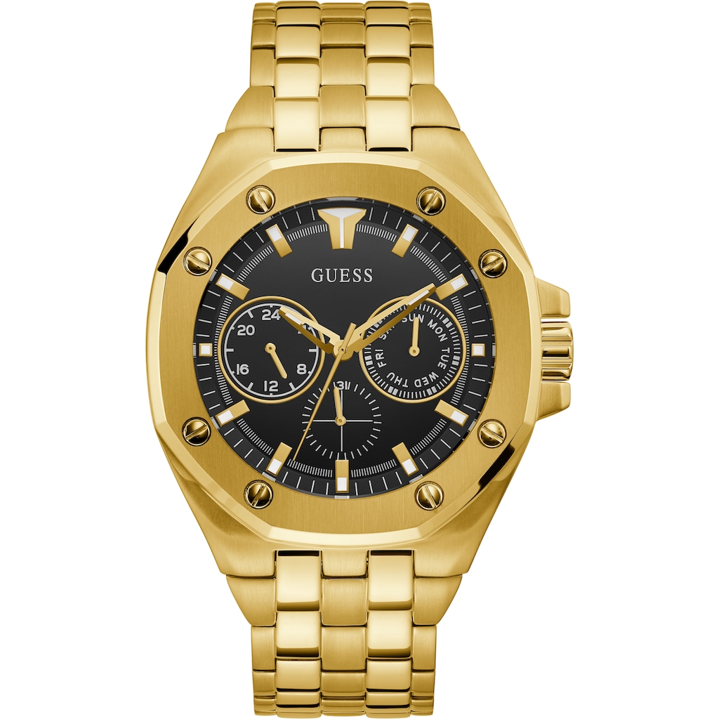 Guess Multifunktionsuhr »GW0278G2,TOP GUN«