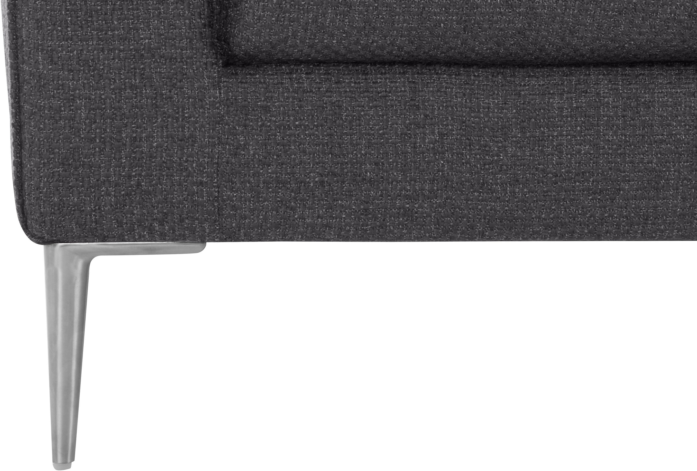 Guido Maria Kretschmer Home&Living 2,5-Sitzer »Chilltime, elegant und bequem, Komfortsitzhöhe 46cm, Breite 237cm«, mit eleganter Kreuznaht in den Rückenkissen, Breite 237 cm