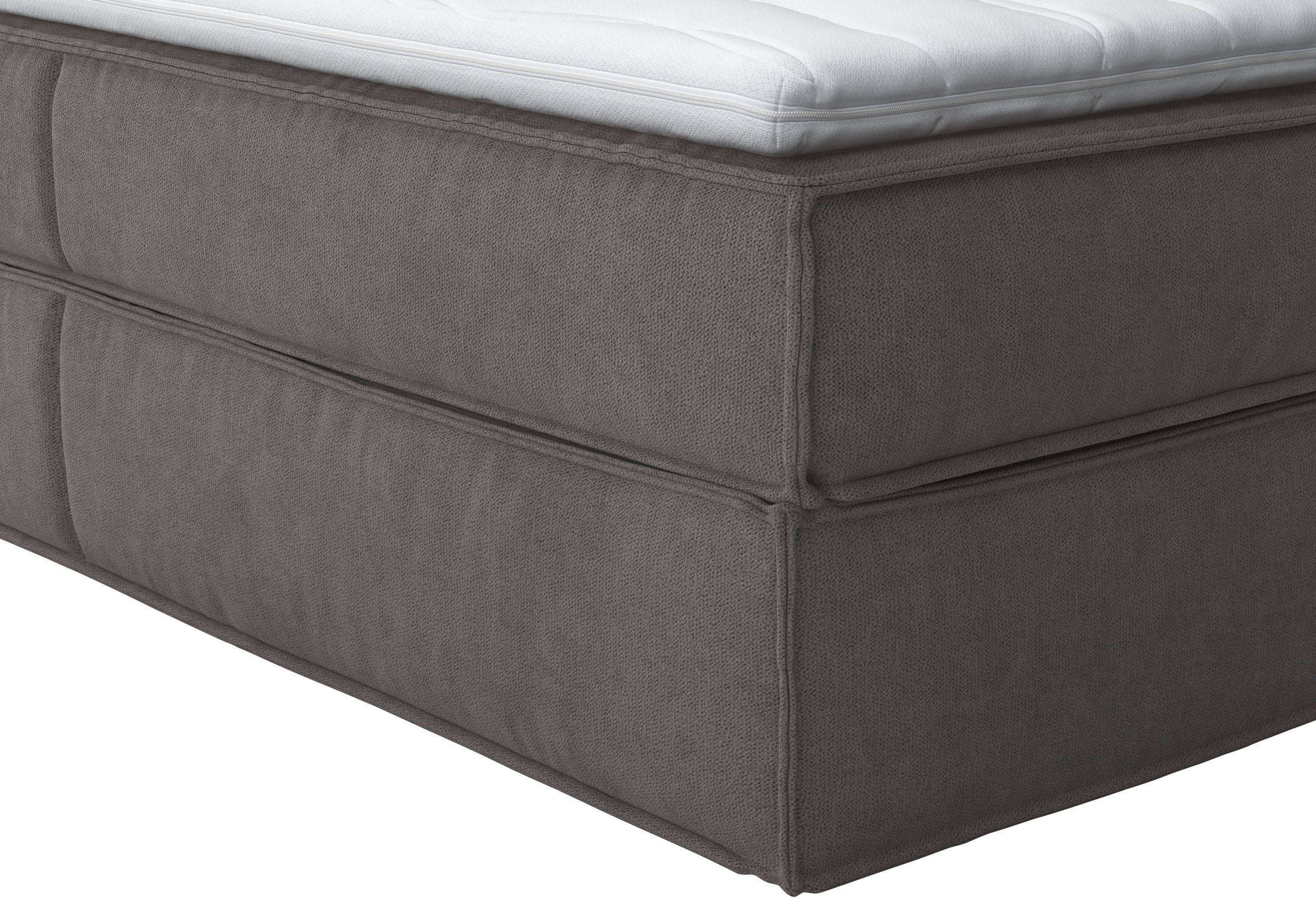 Home affaire Boxspringbett »Sacy«, Boxbett inkl. Topper, 2 Matratzen, Härtegrade H2, H3 und H4 wählbar