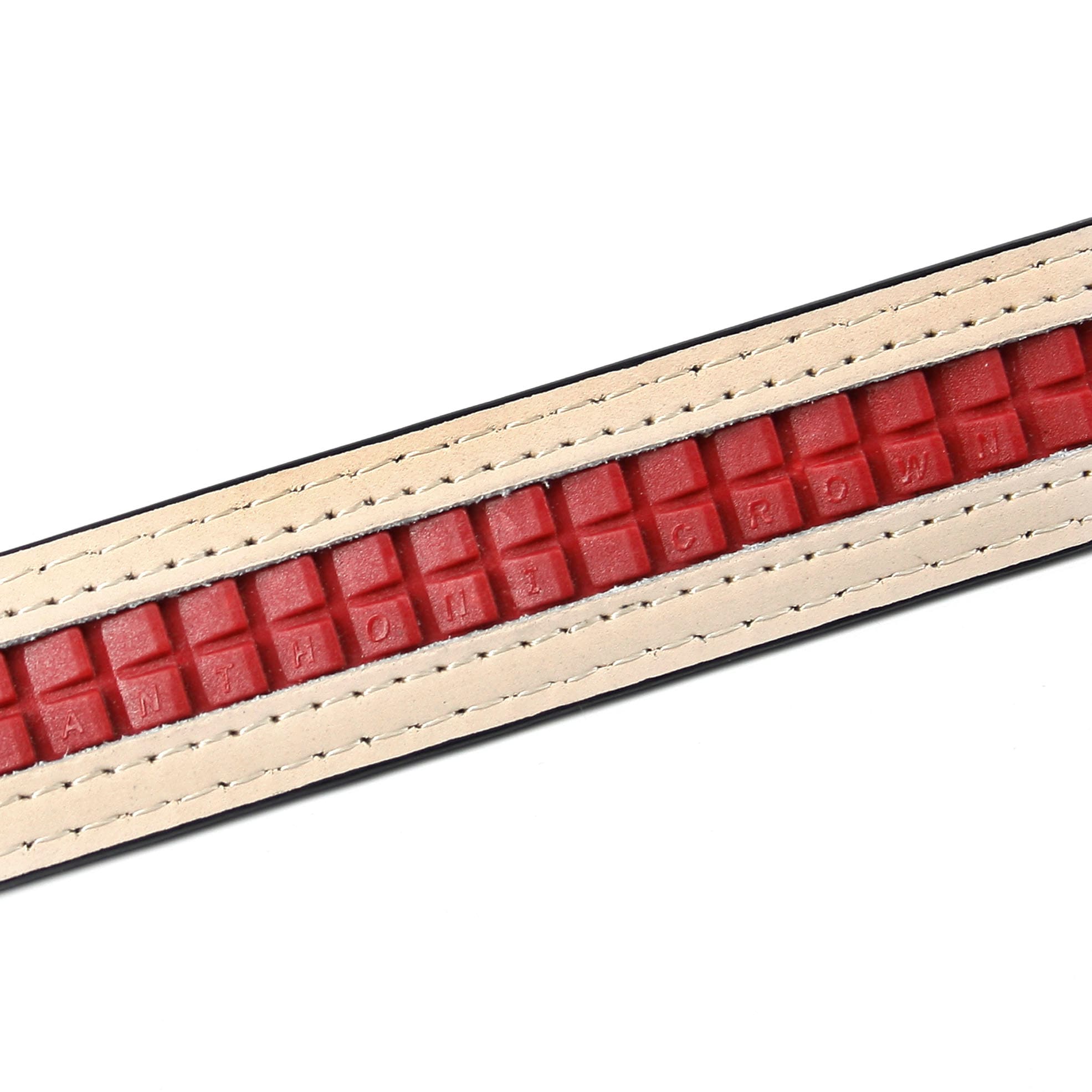 Anthoni Crown Ledergürtel Automatik Damengürtel mit filigraner Schließe