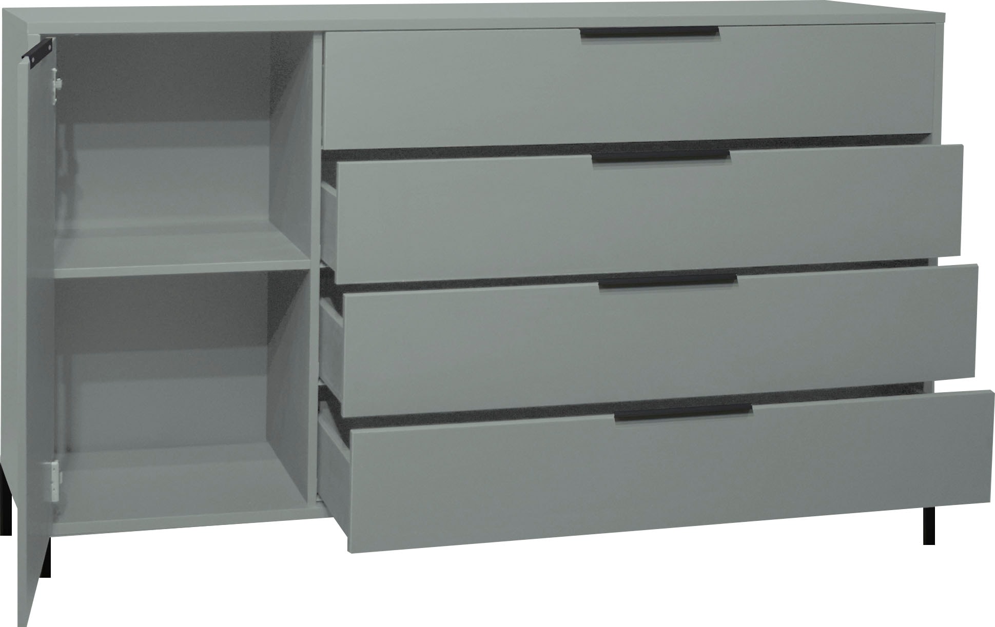 Mäusbacher Highboard »Bonnie TOPSELLER!«, (OTTOs Choice), Board mit Quadratgestell