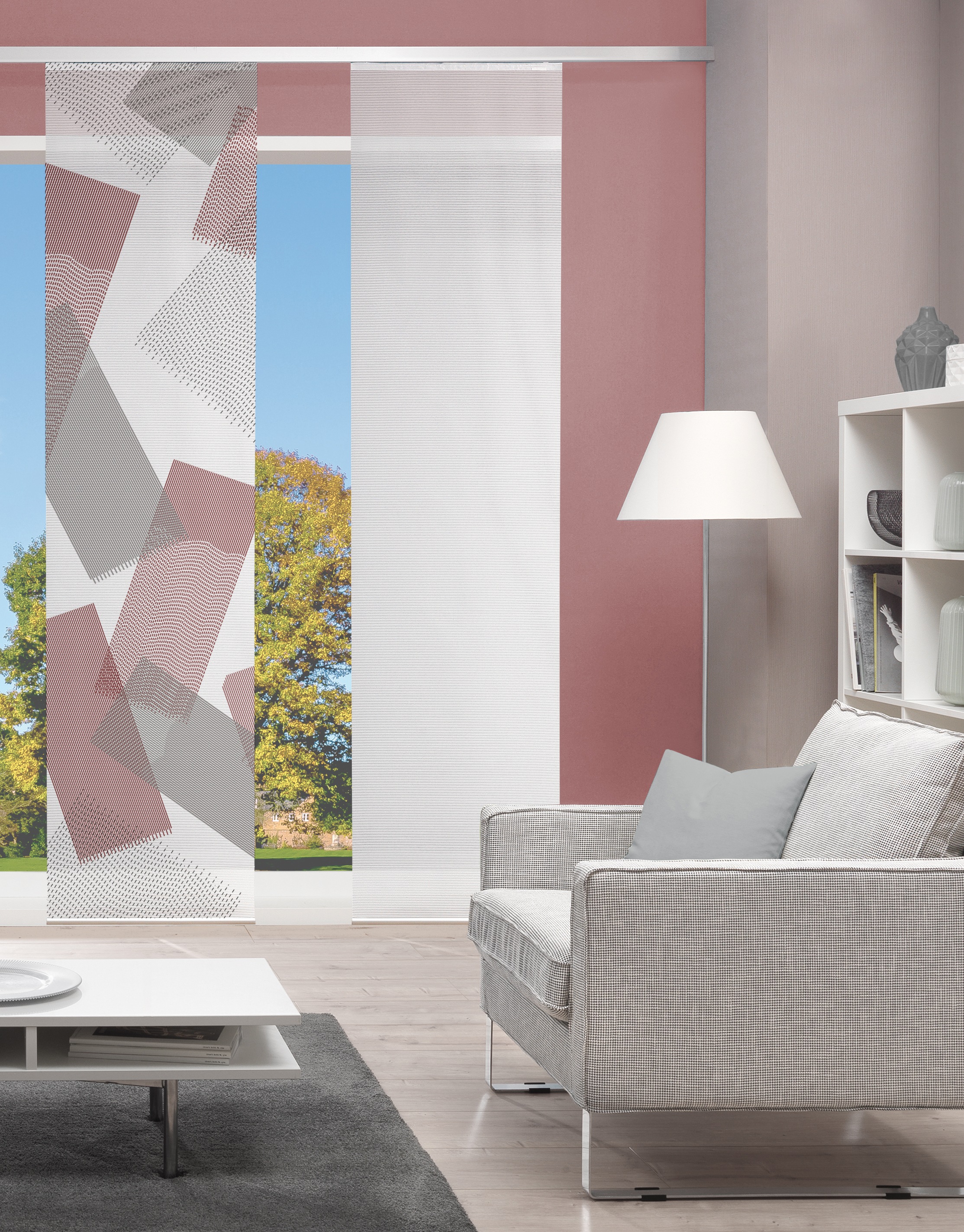 Vision Schiebegardine »NAYAH« Paneelwagen 1 Stk. tlg. SCHIEBEVORHANG, BAMBUS, DIGITALDRUCK