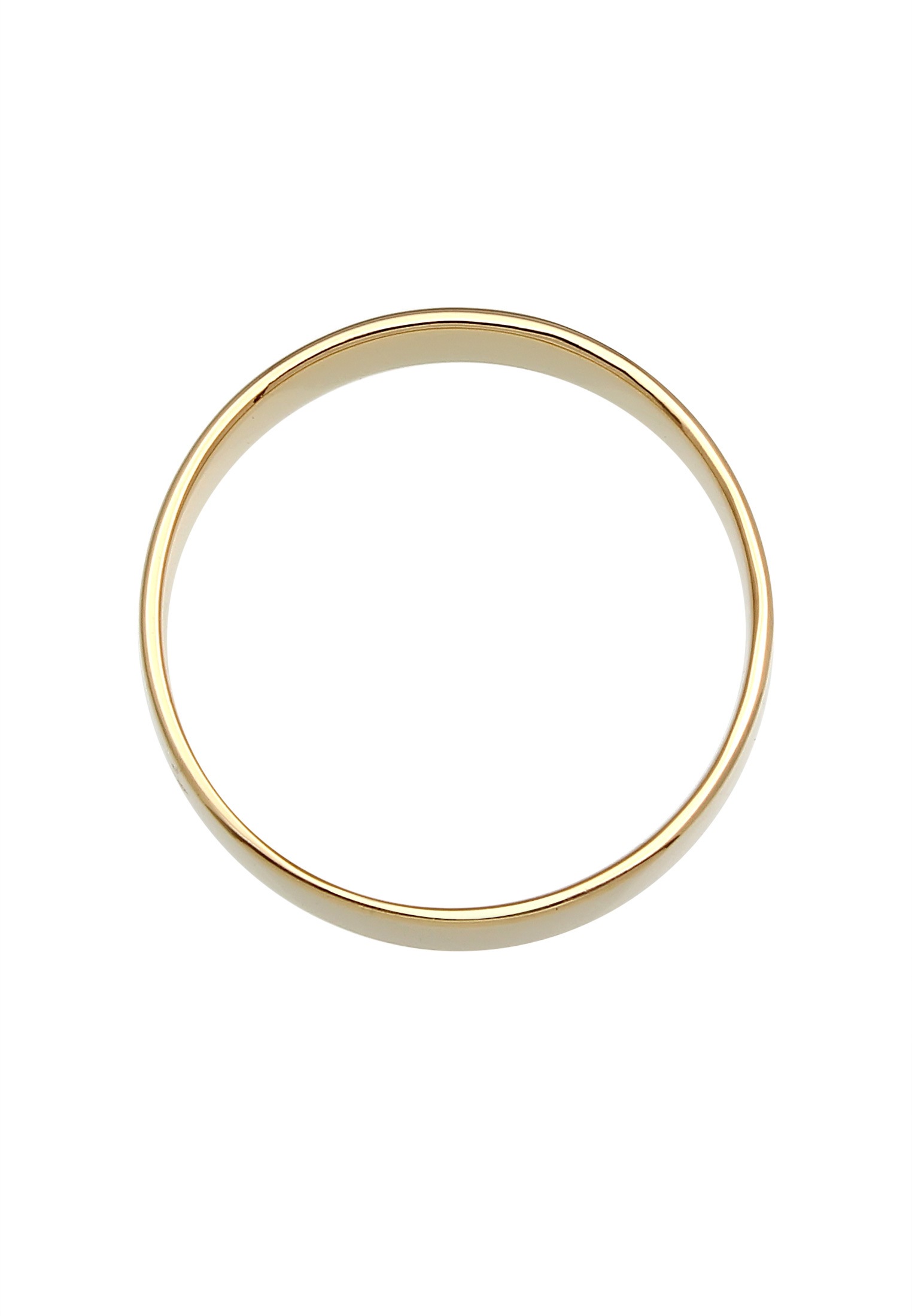 Elli Premium Fingerring »Ring Trauring Bandring 585 Gelbgold«