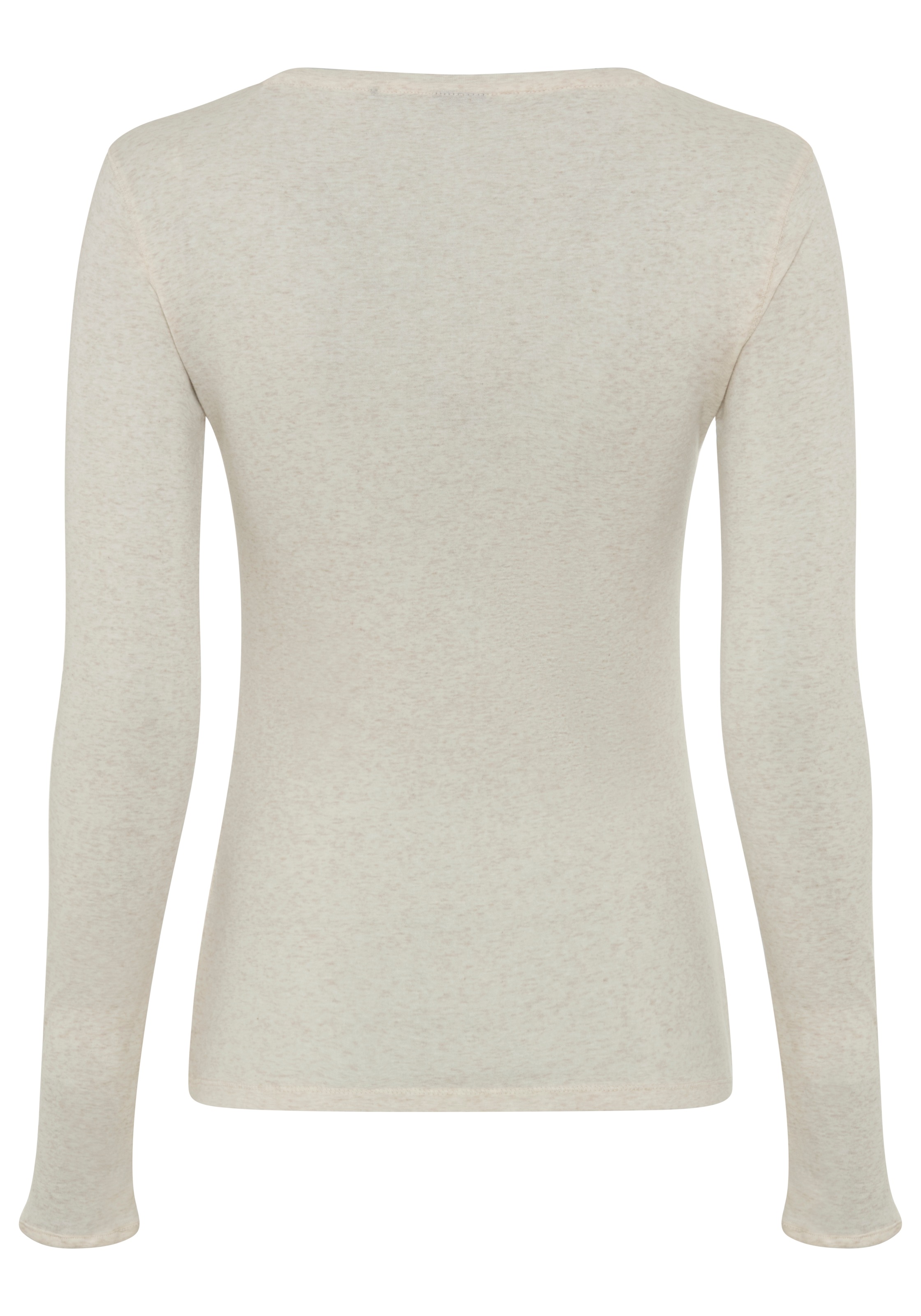 BOSS ORANGE Langarmshirt »Edeline Premium Damenmode« mit geknöpften Ärmeln, Slim Fit