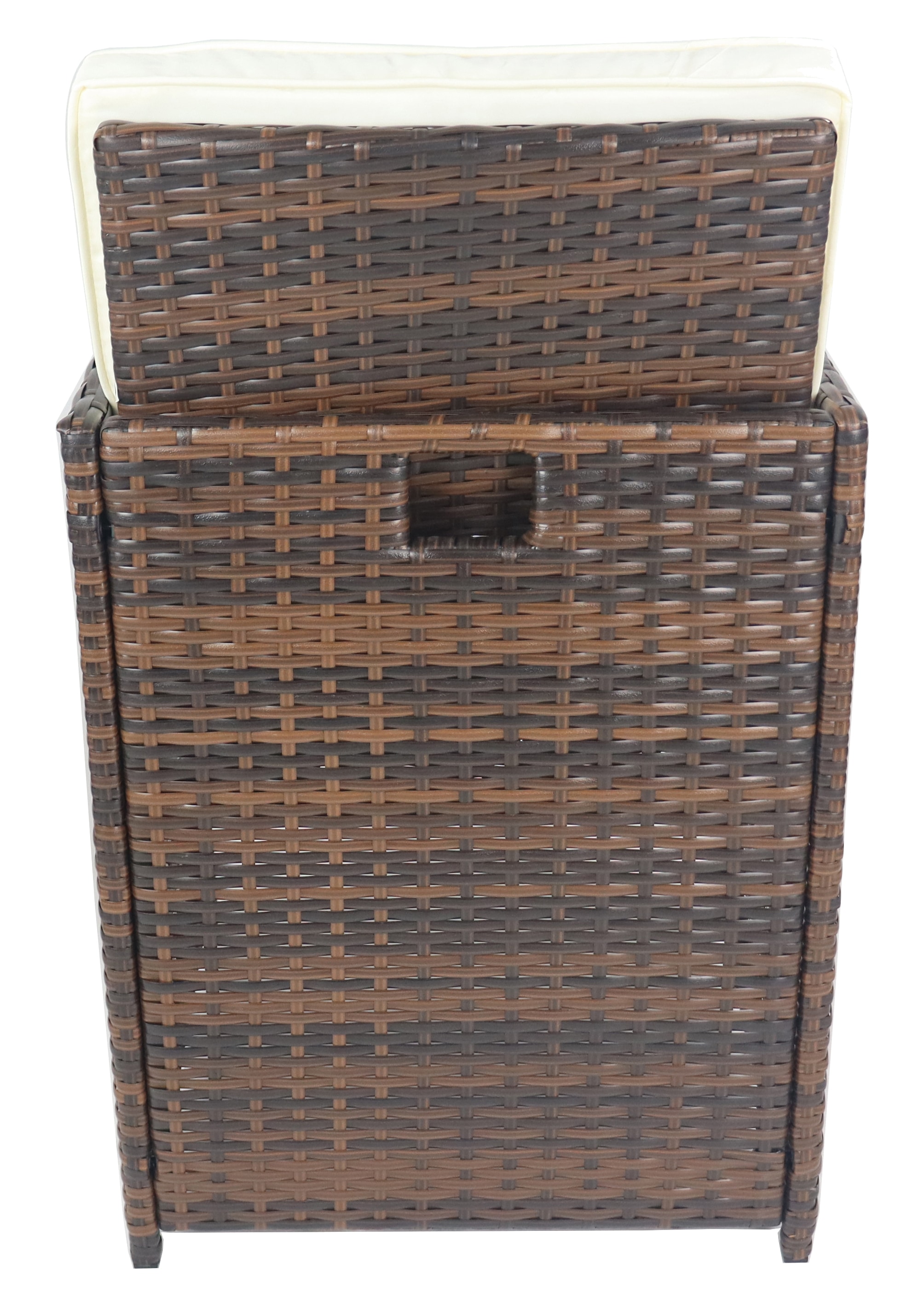 VCM Garten-Essgruppe »VCM 9-tlg Gartenmöbel Set | Sitzgruppe Essgruppe | 1xTisch, 6x Stühle, 2x Hocker | Tisch Maße ca. H. 72 x B. 170 x T. 110 cm | Rattan | Garten Set - Raloso«, (9 tlg., Raloso)