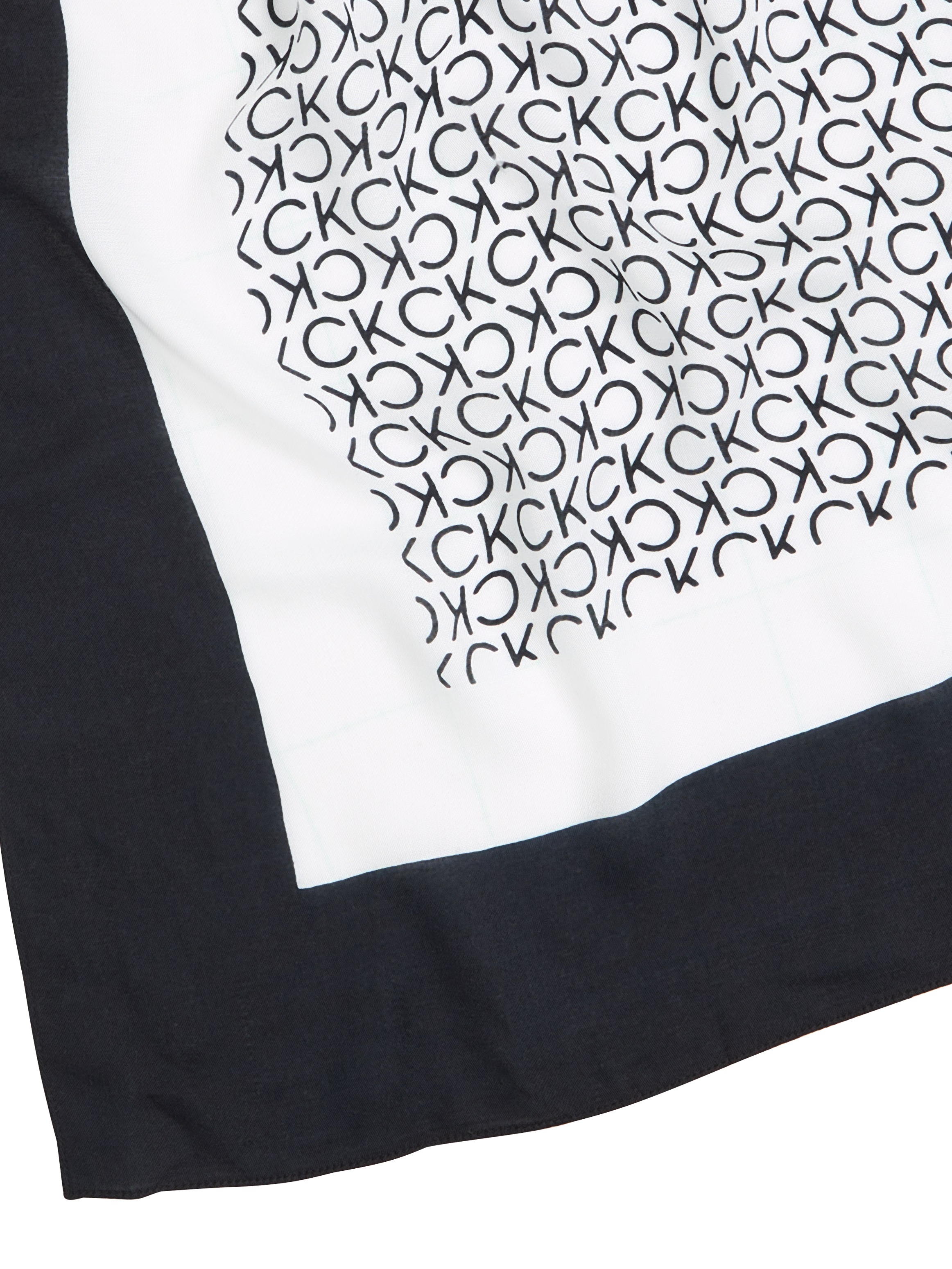 Calvin Klein Schal »GEO MINIMAL SCARF 130X130«, mit Logo-Print