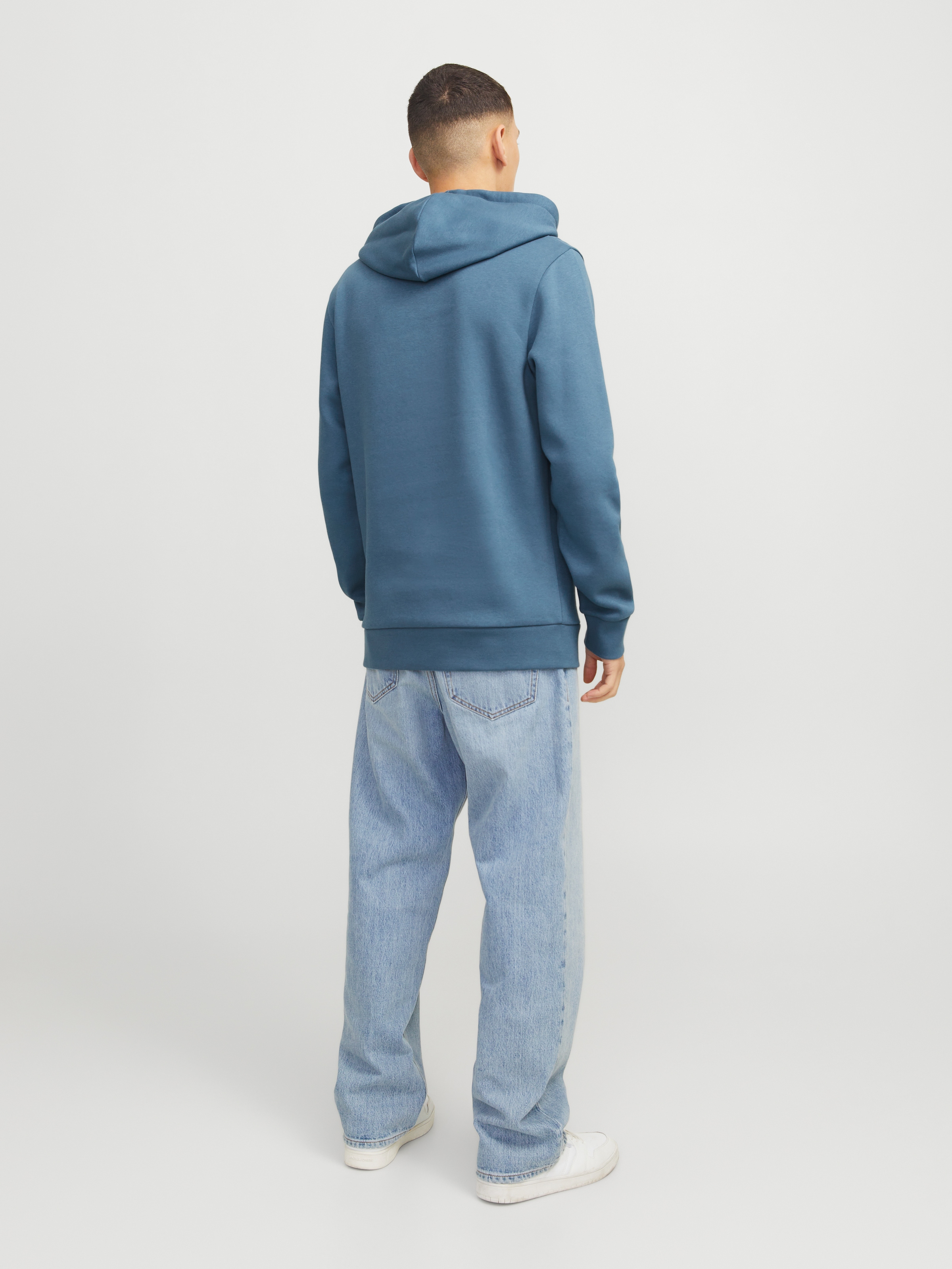 Jack & Jones Kapuzensweatshirt »JJELOGO SWEAT HOOD 2 COL 24/25 NOOS«, mit Logo Print